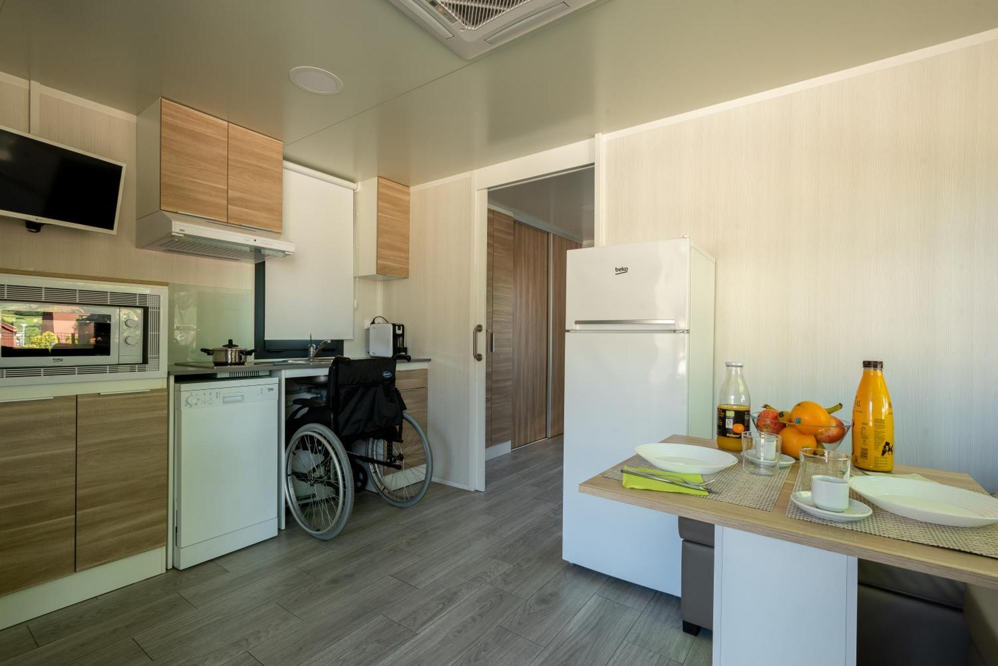 Mobil-home Ensija adaptat "Pet friendly"