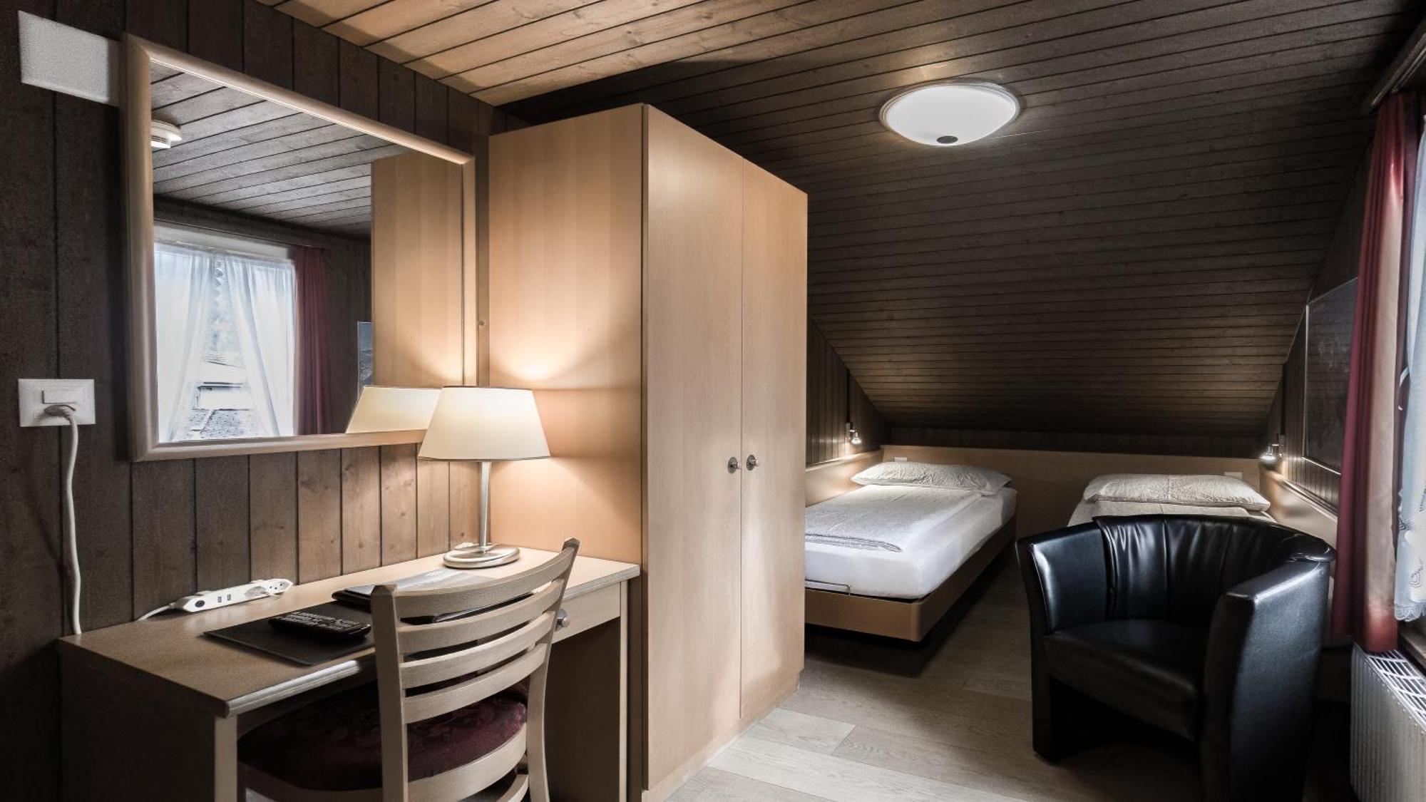 Budget Zweibettzimmer mit Gemeinschaftsbad