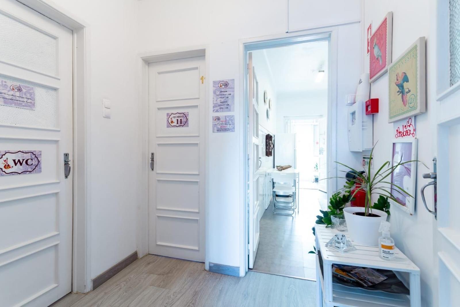Dreibettzimmer mit Gemeinschaftsbad