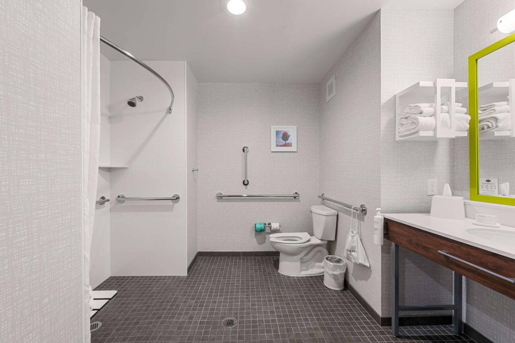King Room with Roll-In Shower - Mobility and Hearing Access/Non-Smoking