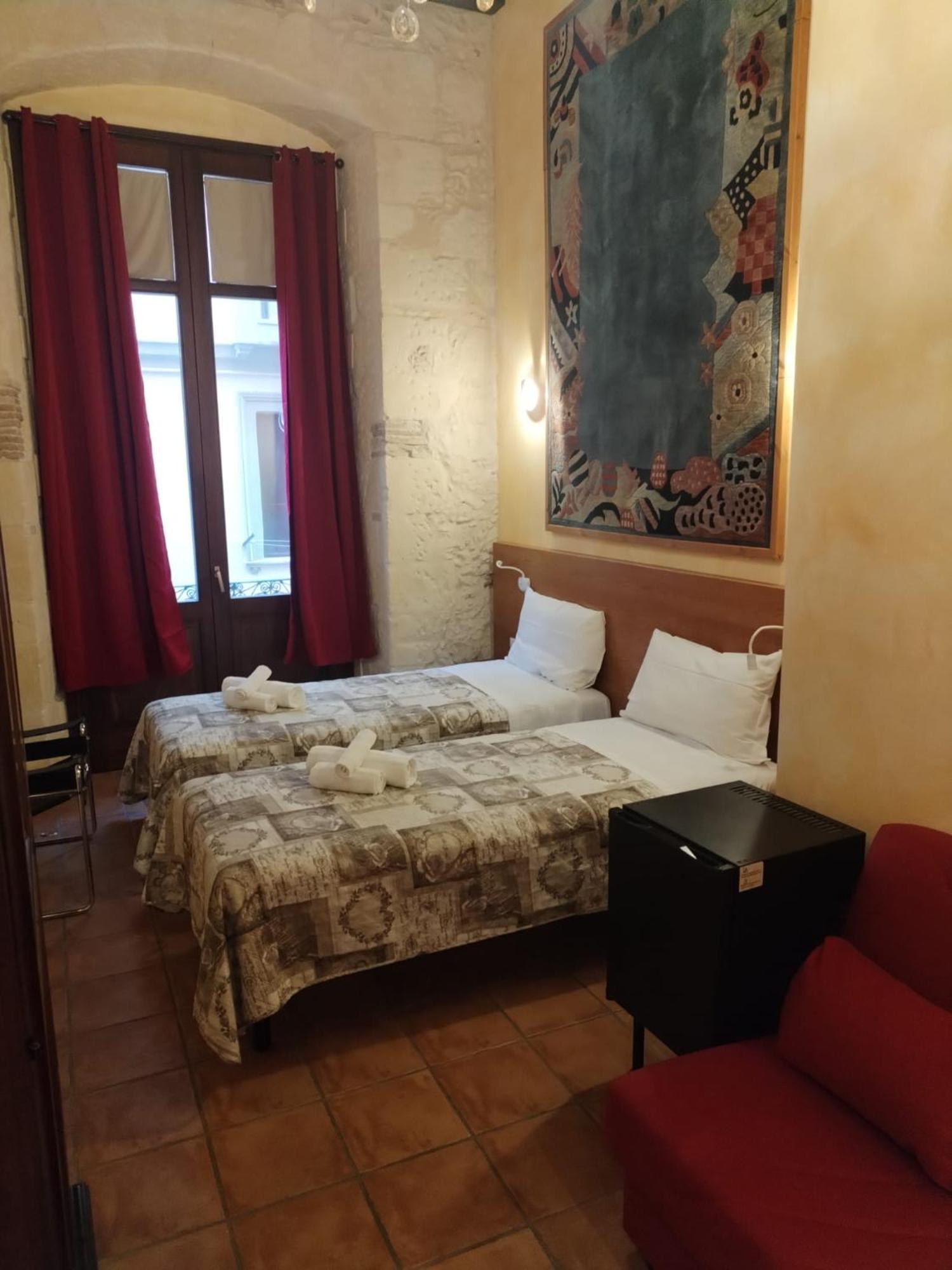 Chambre Lits Jumeaux avec Salle de Bains Privative