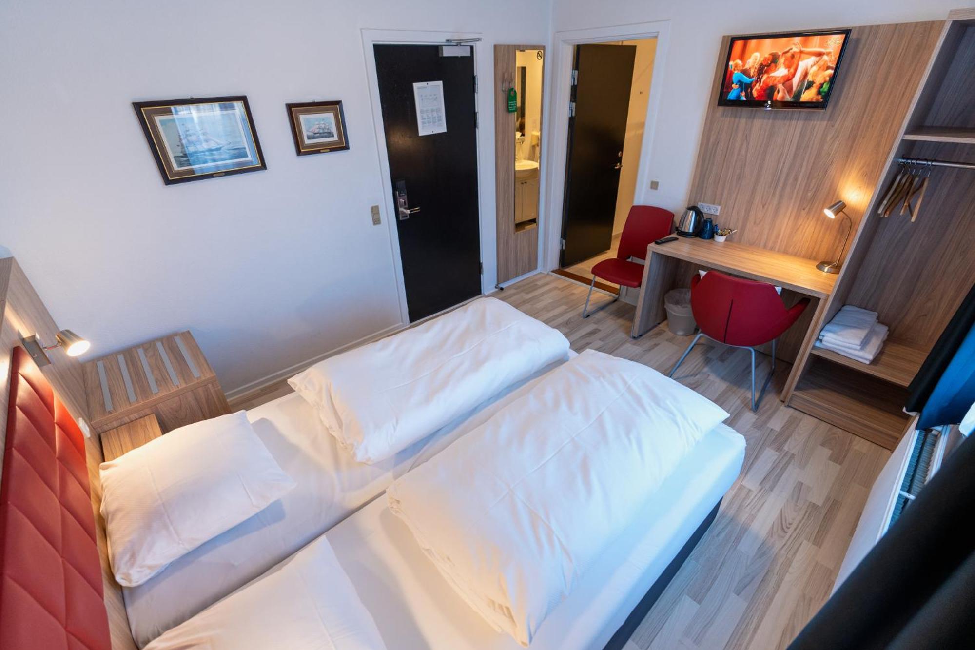 Tweepersoonskamer met 1 of 2 Bedden