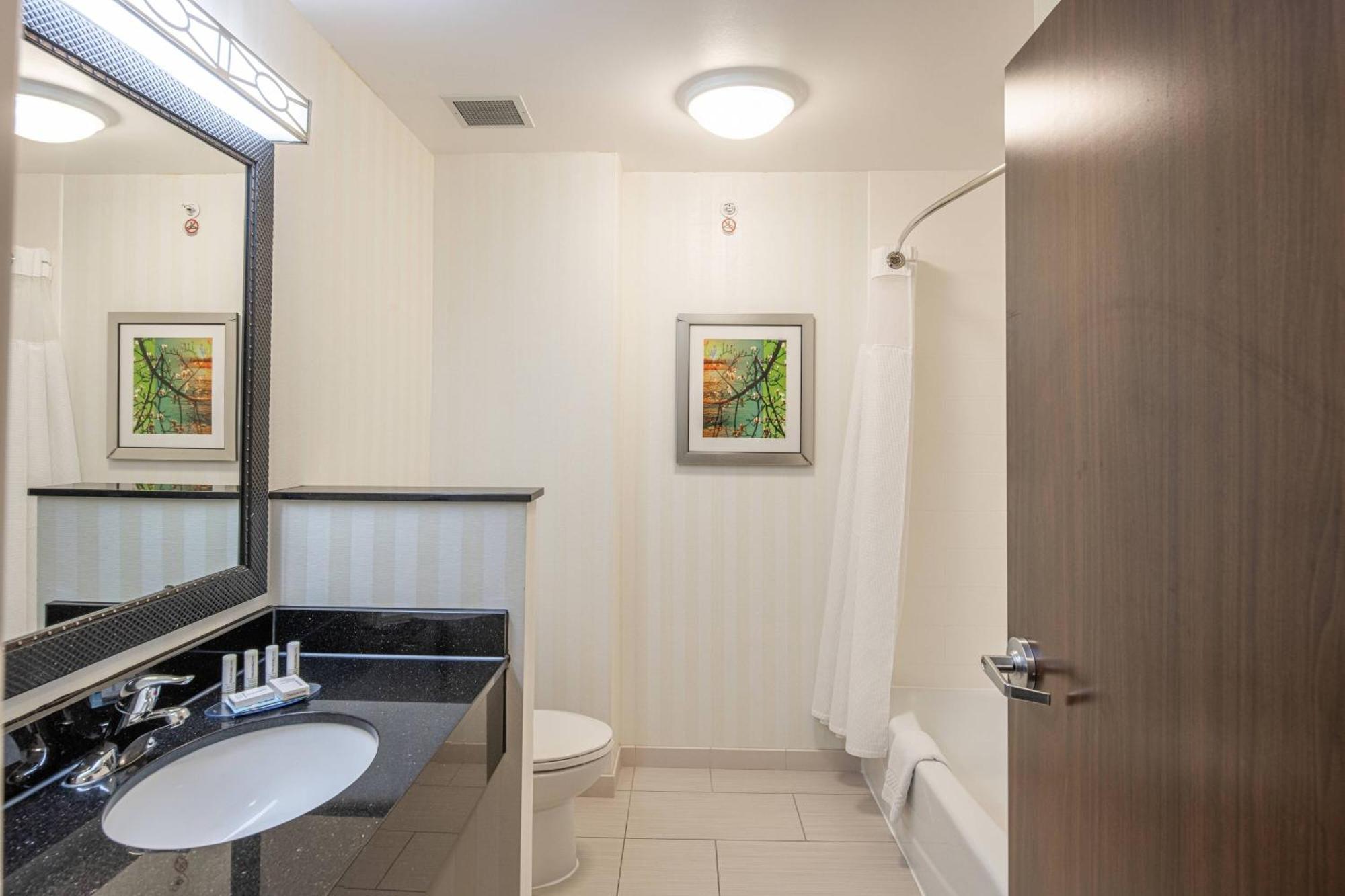 1 Bedroom Suite, 1 King, Sofa bed, Corner room