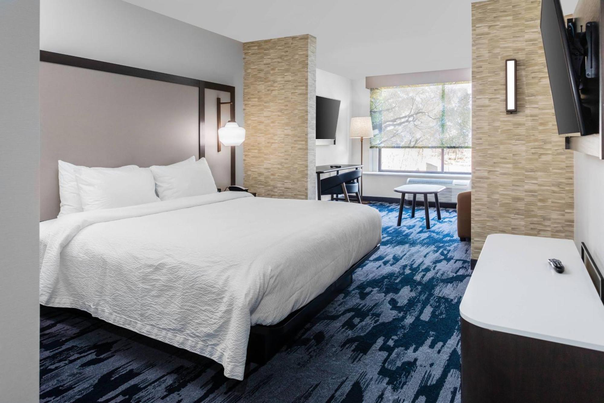 King Suite with Roll-In Shower and Sofa Bed - Mobility Access/Hearing Accessible