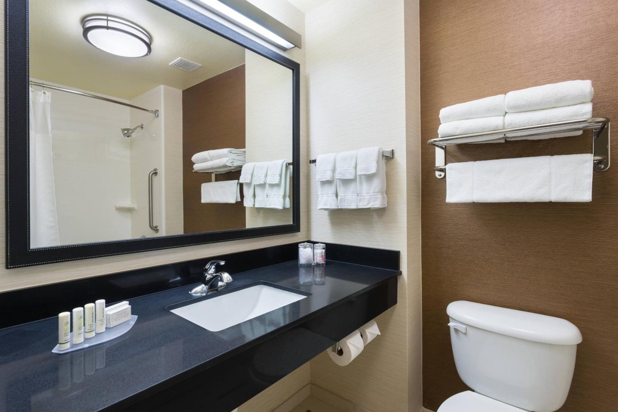 King Room with Roll-In Shower - Mobility Accessible