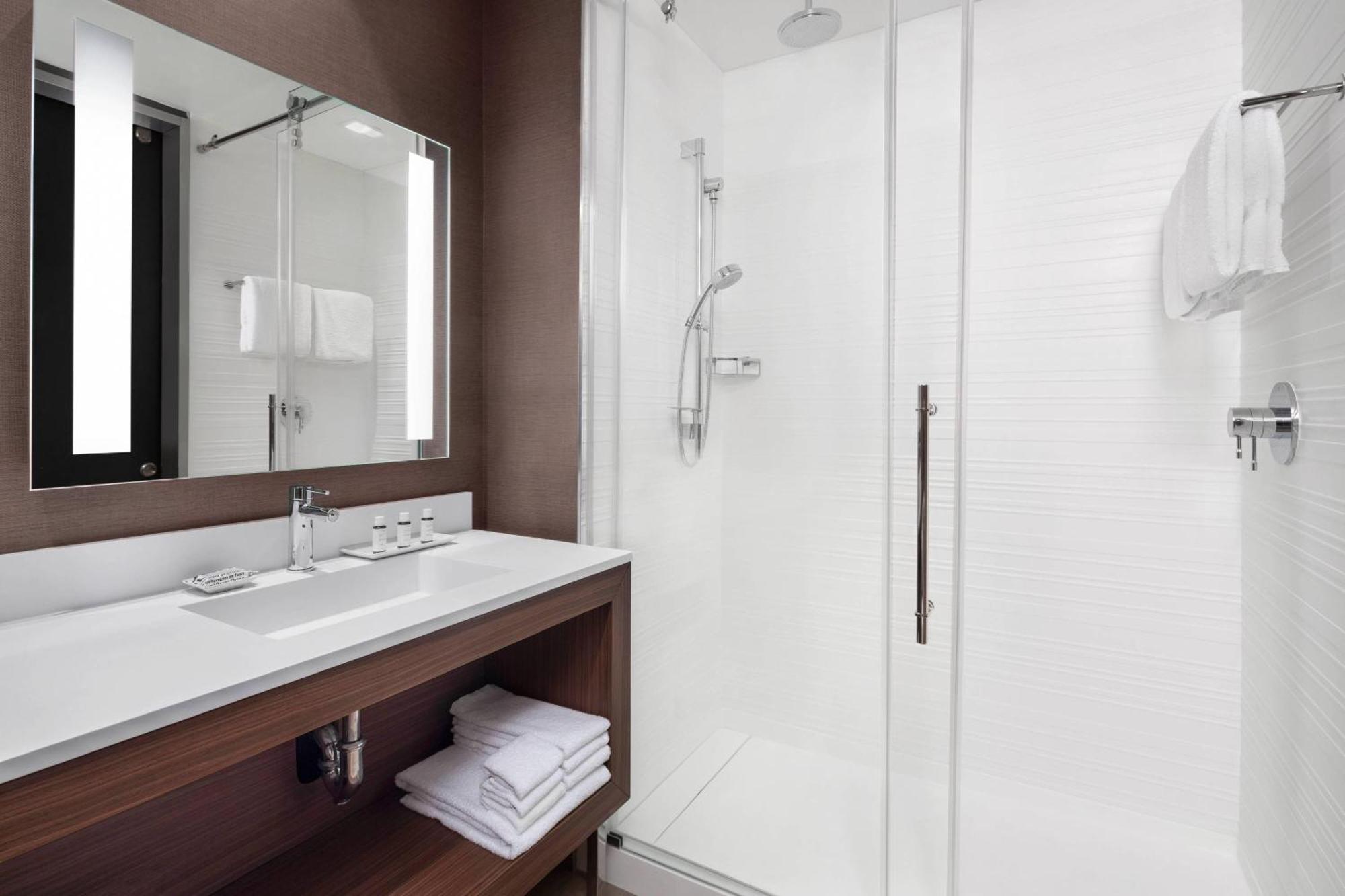 King Room with Roll-In Shower and Sofa Bed - Mobility Access/Hearing Accessible
