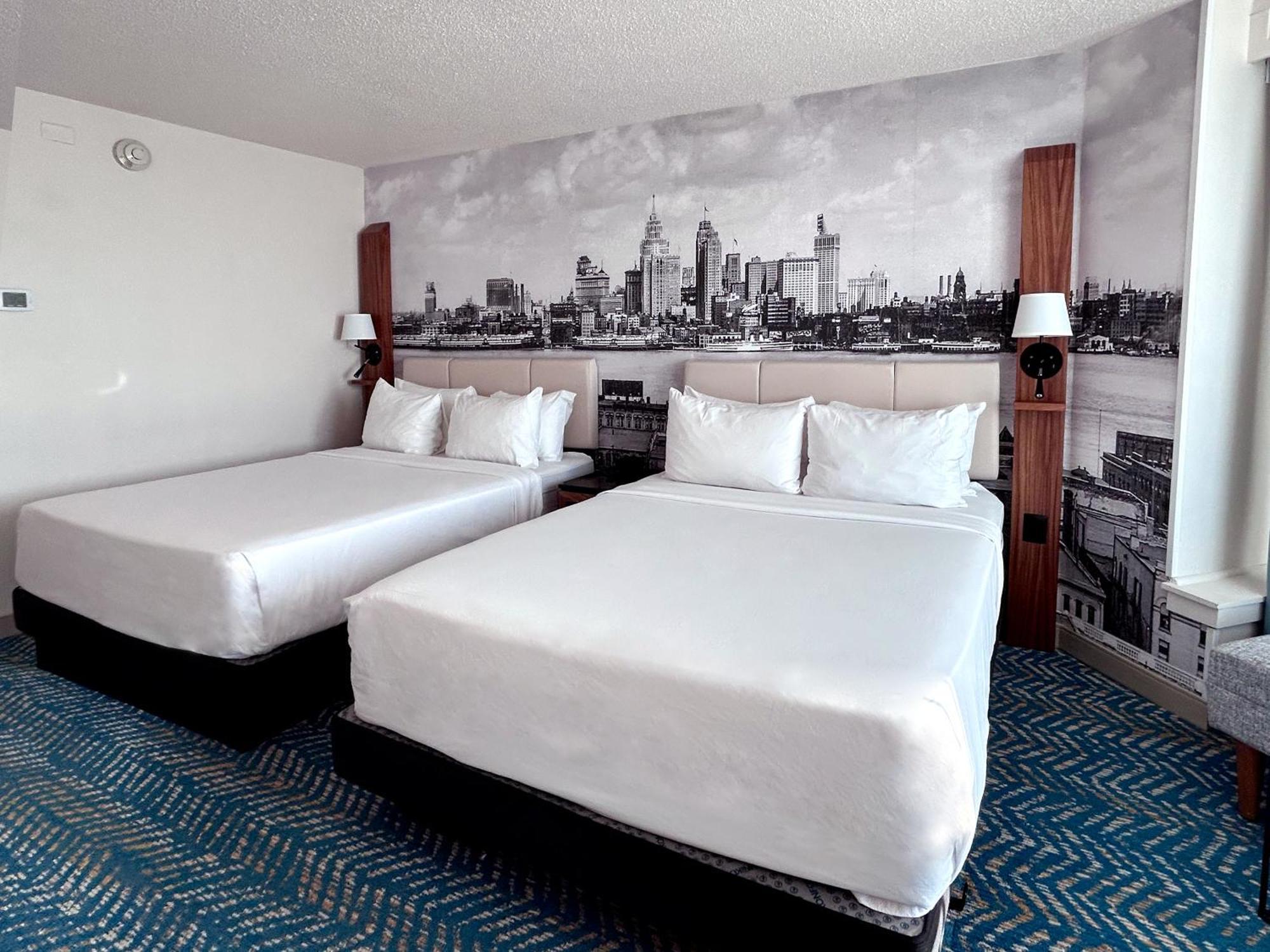 Deluxe Double Room with Two Double Beds - Non-Smoking
