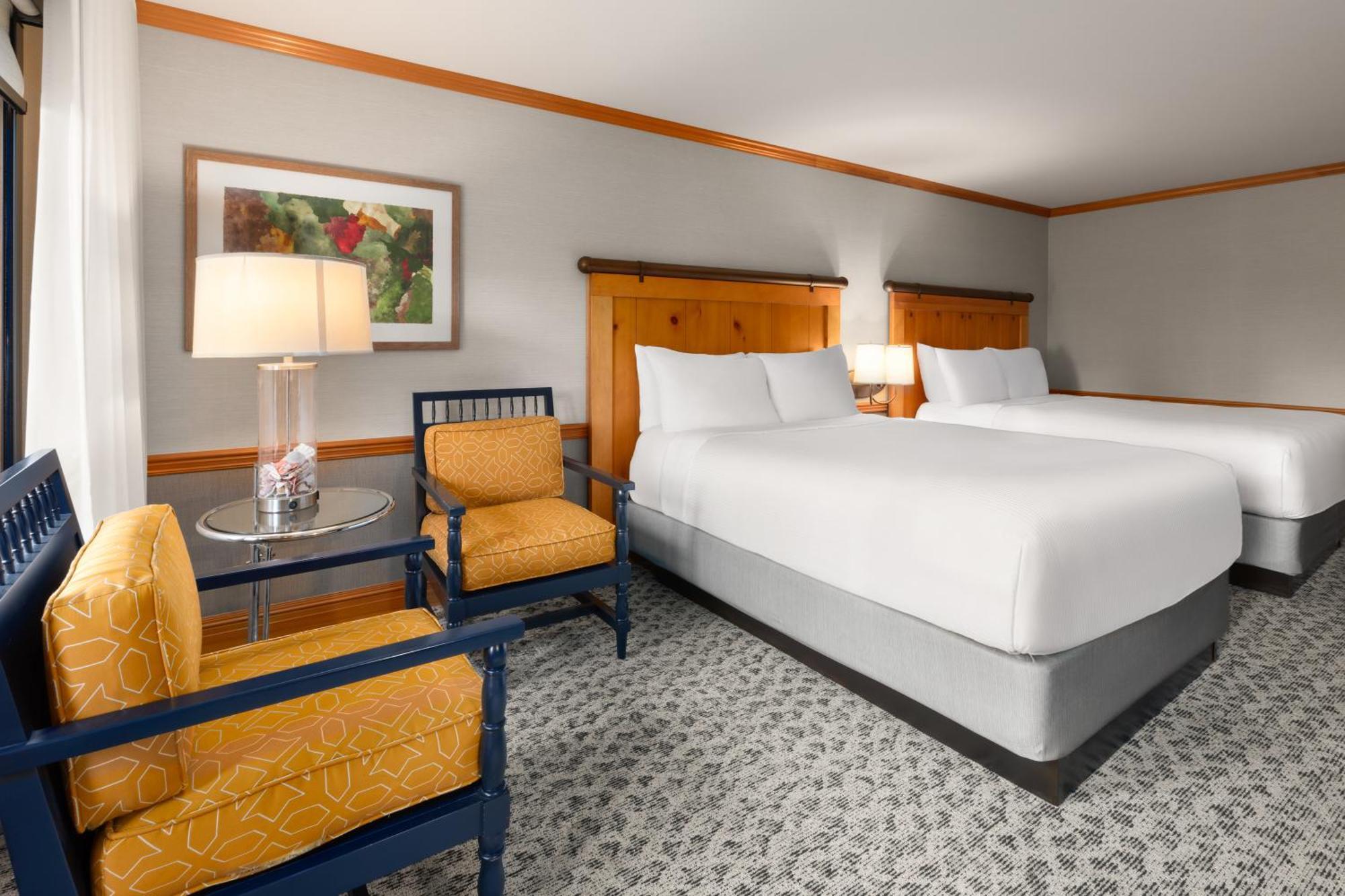 Premier Queen Room with Two Queen Beds and Balcony - Non-Smoking