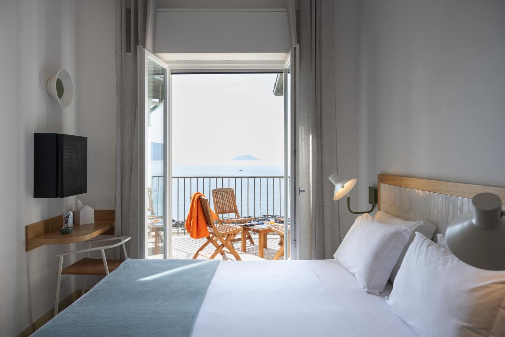 Vierbettzimmer mit Meerblick
