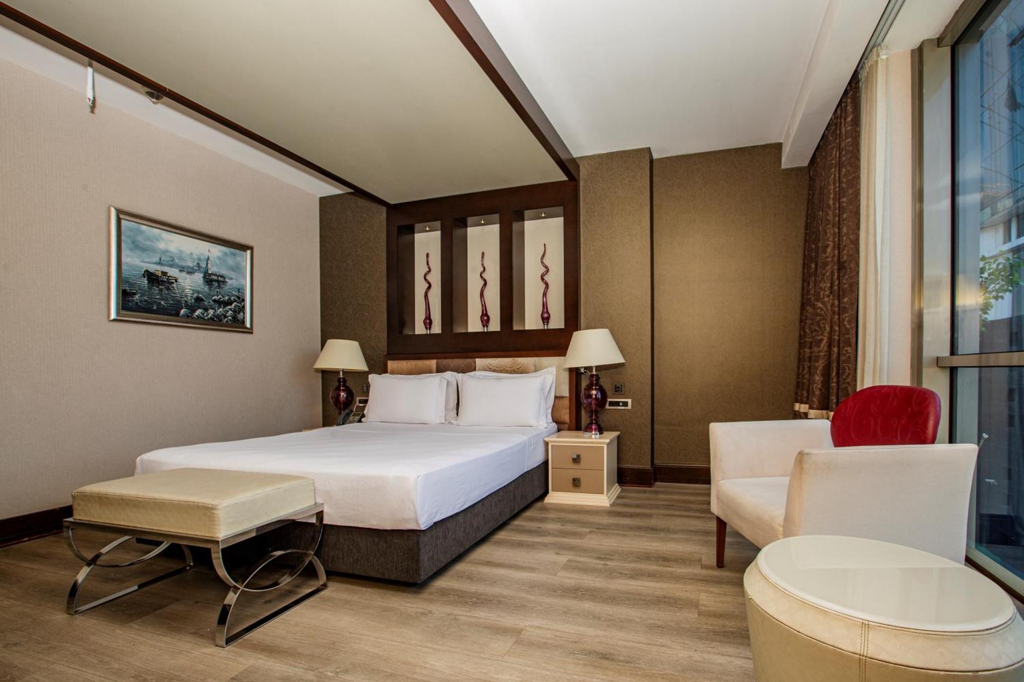 Deluxe Kamer met Kingsize Bed en Balkon
