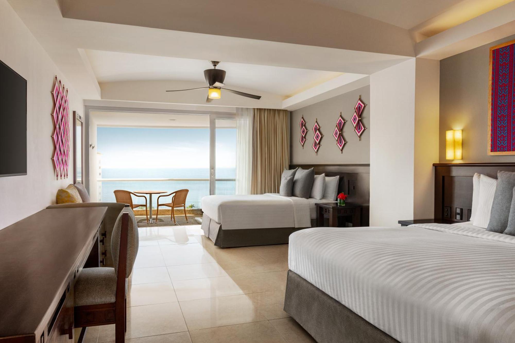 Junior Suite, Ocean View, 2 Double