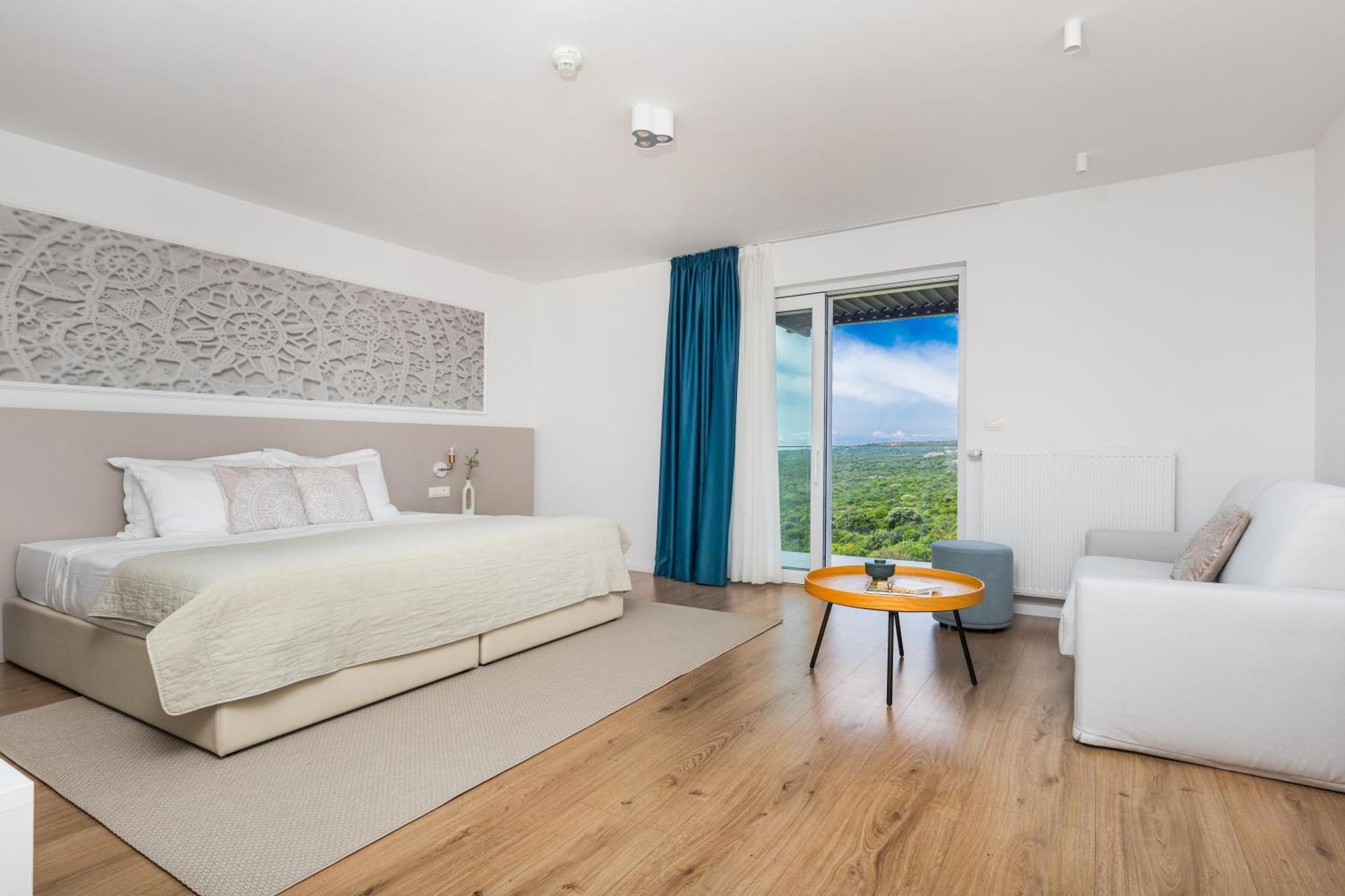 Deluxe Familienzimmer mit Meerblick und Balkon