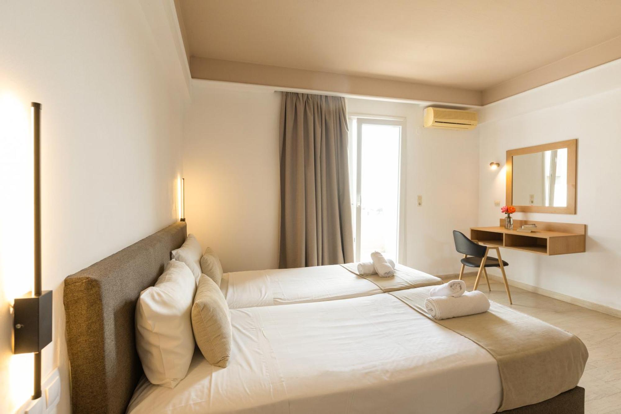Tweepersoonskamer met 1 of 2 Bedden