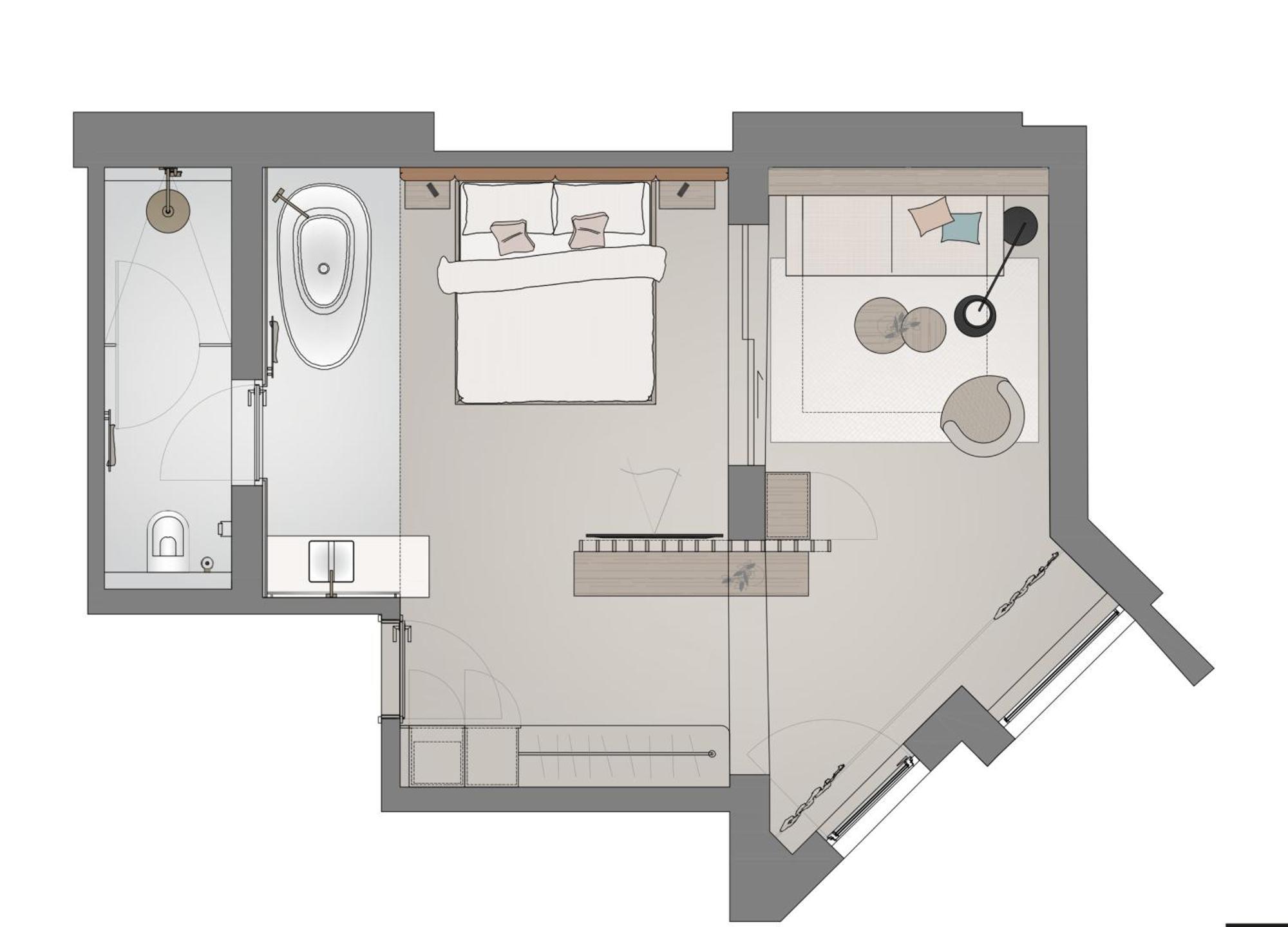 Suite mit Balkon