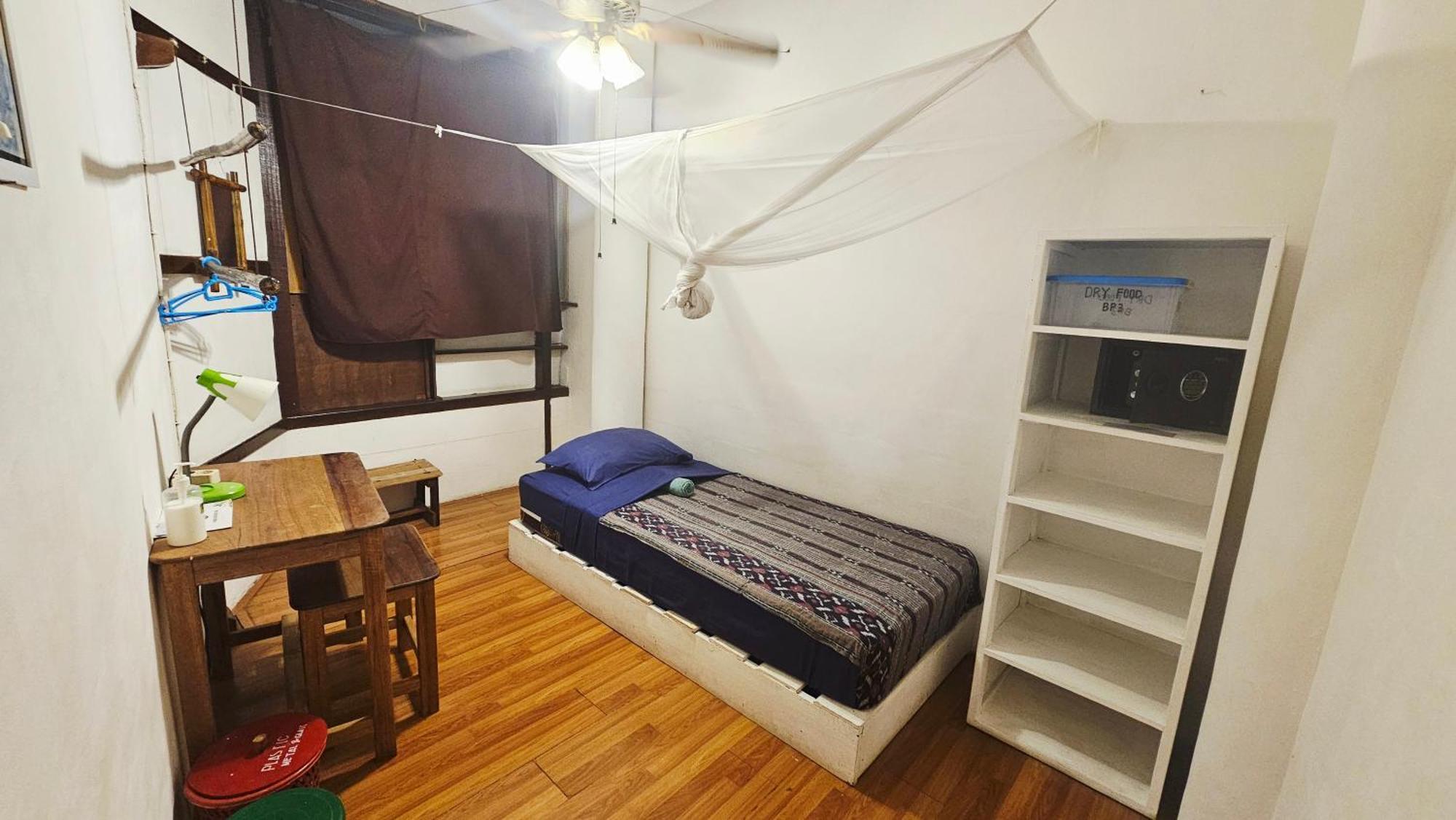 Habitación Individual con ventilador