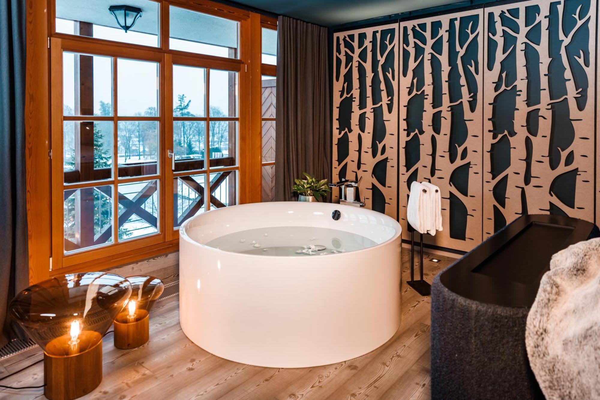 Suite mit Sauna und Balkon