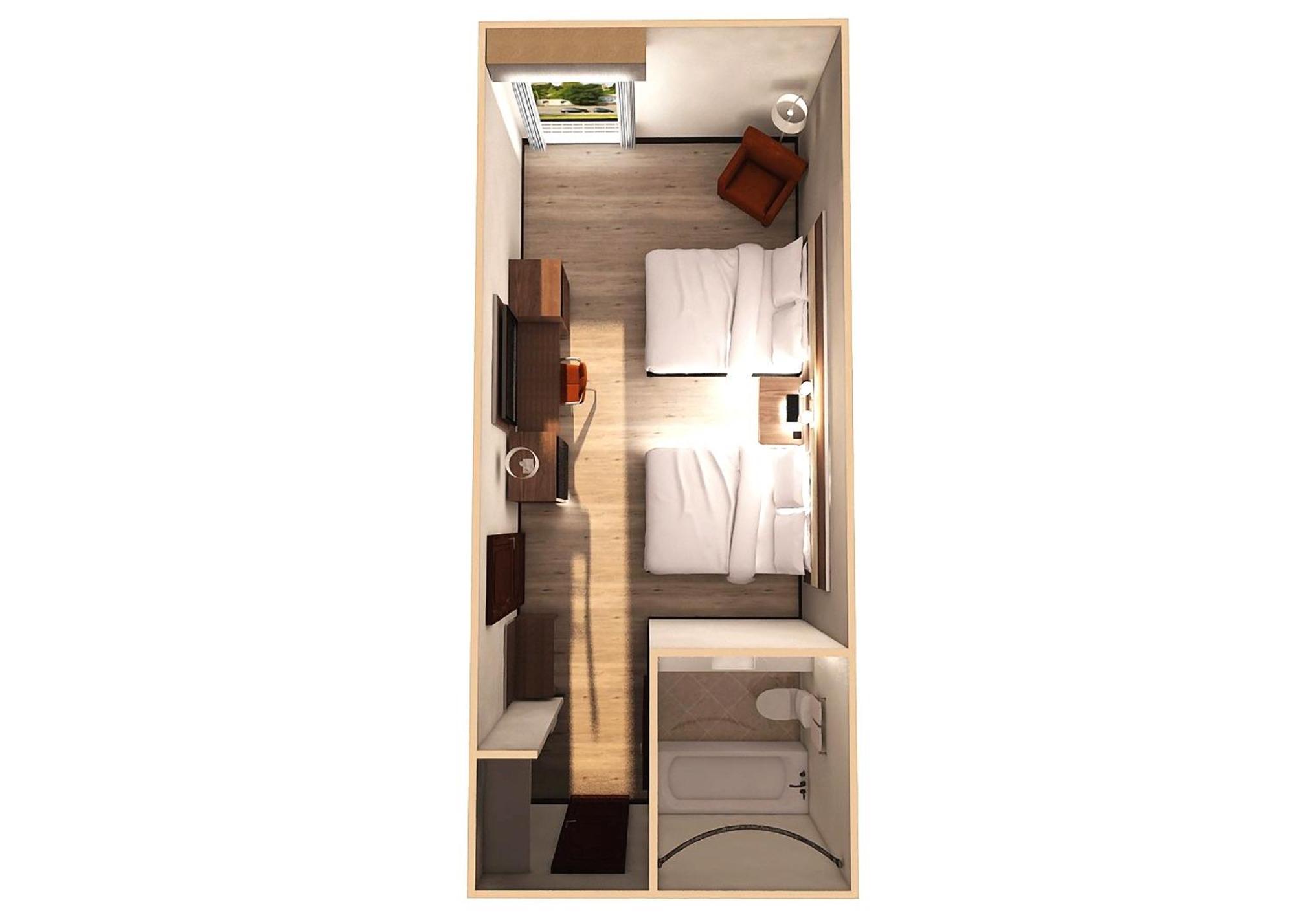 Standard Room with Two Queen Beds