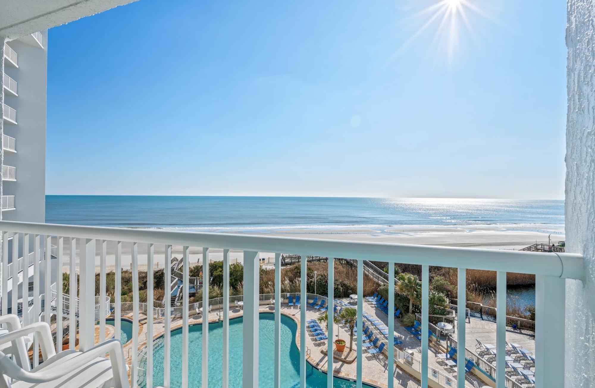 Double Room with Two Double Beds with Ocean View