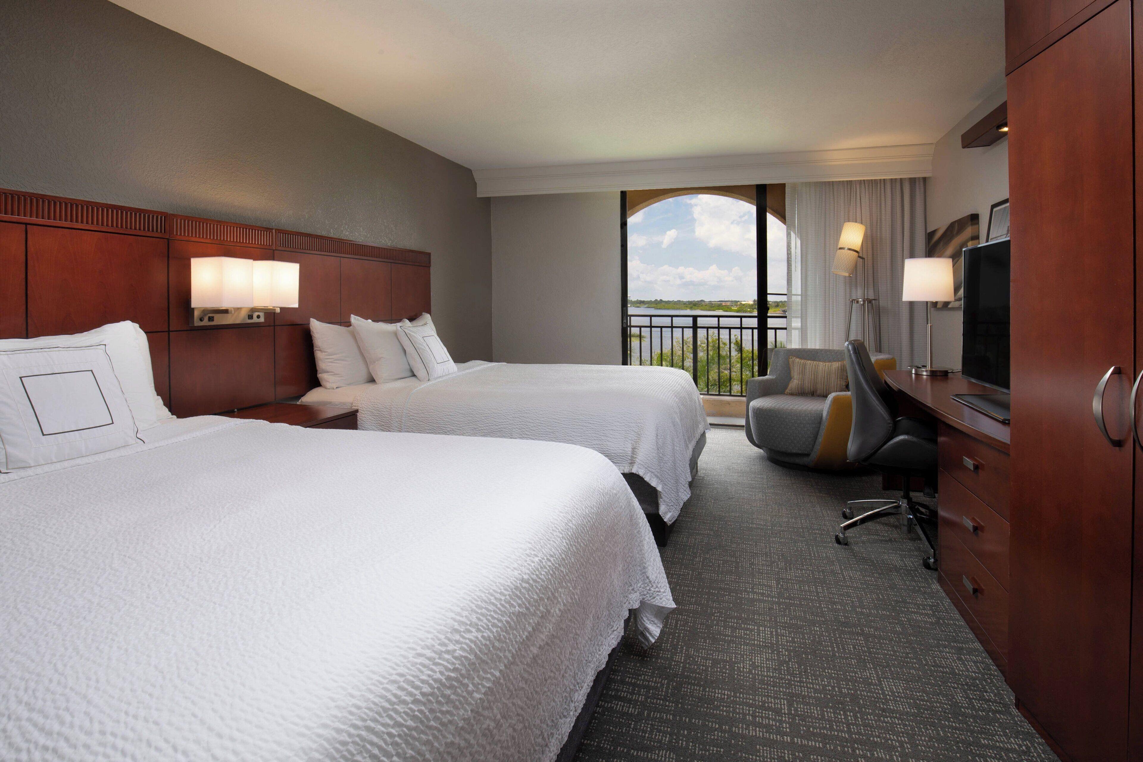 Queen Room with Two Queen Beds and River View