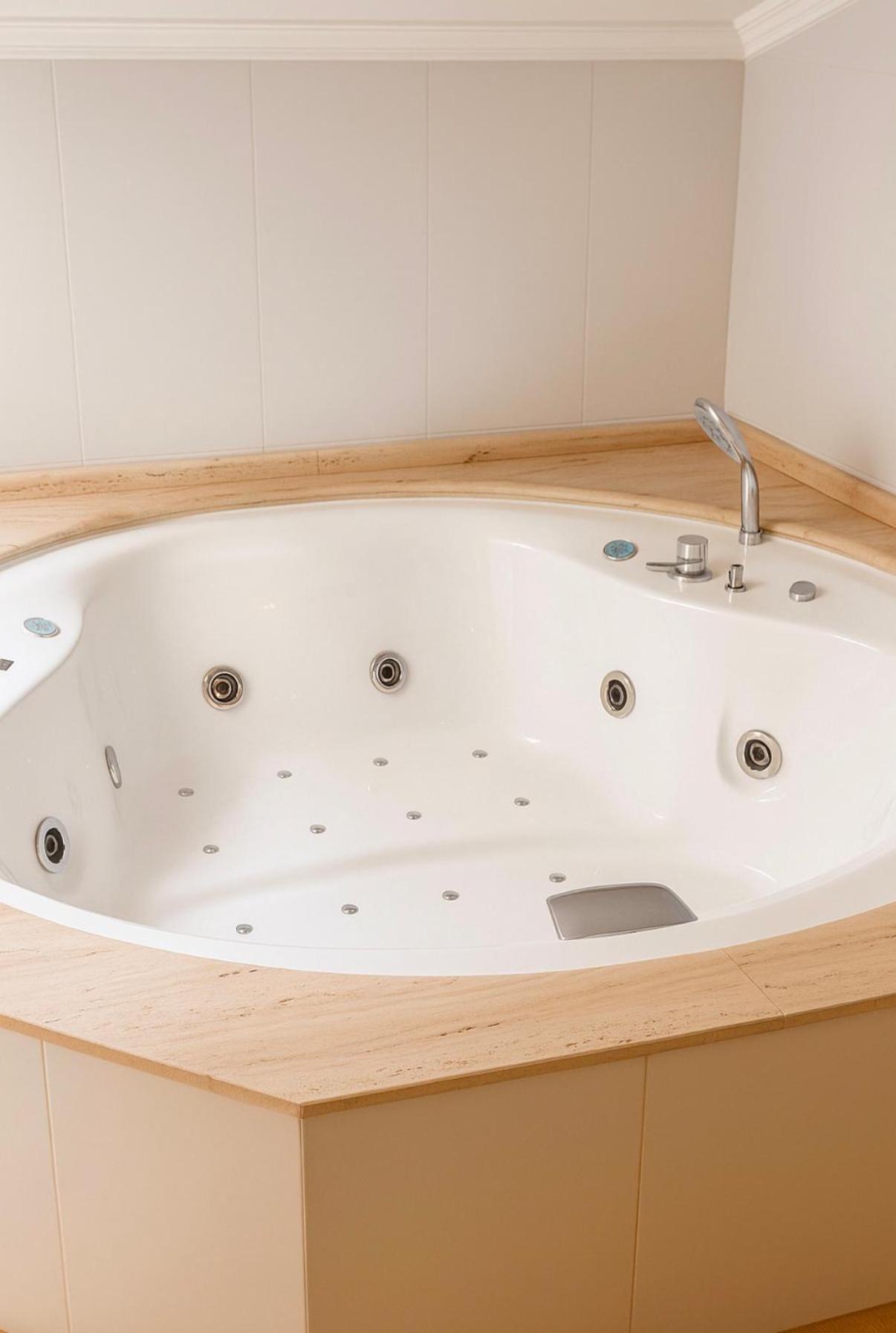 Suite con cama extragrande, jacuzzi y balcón