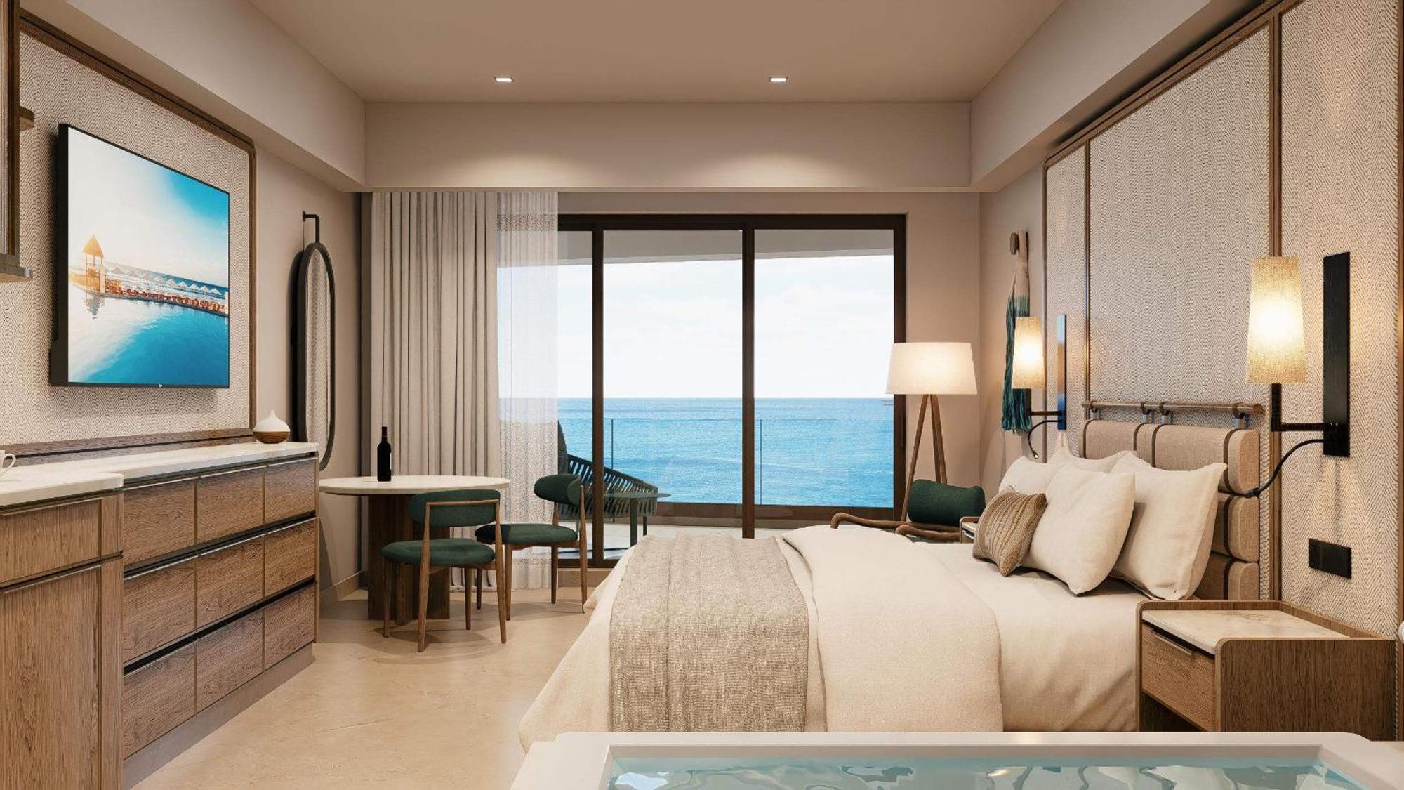 Quarto Superior Deluxe com Vista do Mar - Gratuito para Crianças e Adolescentes