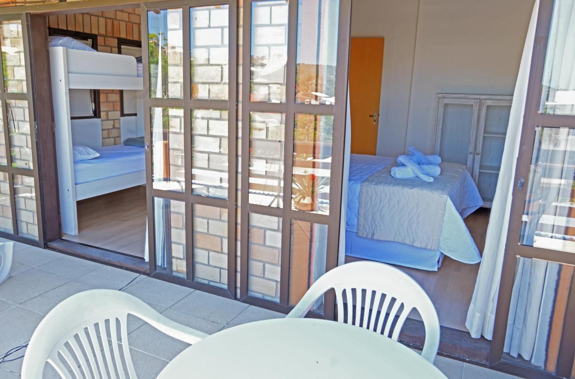 Quarto Quádruplo com Terraço