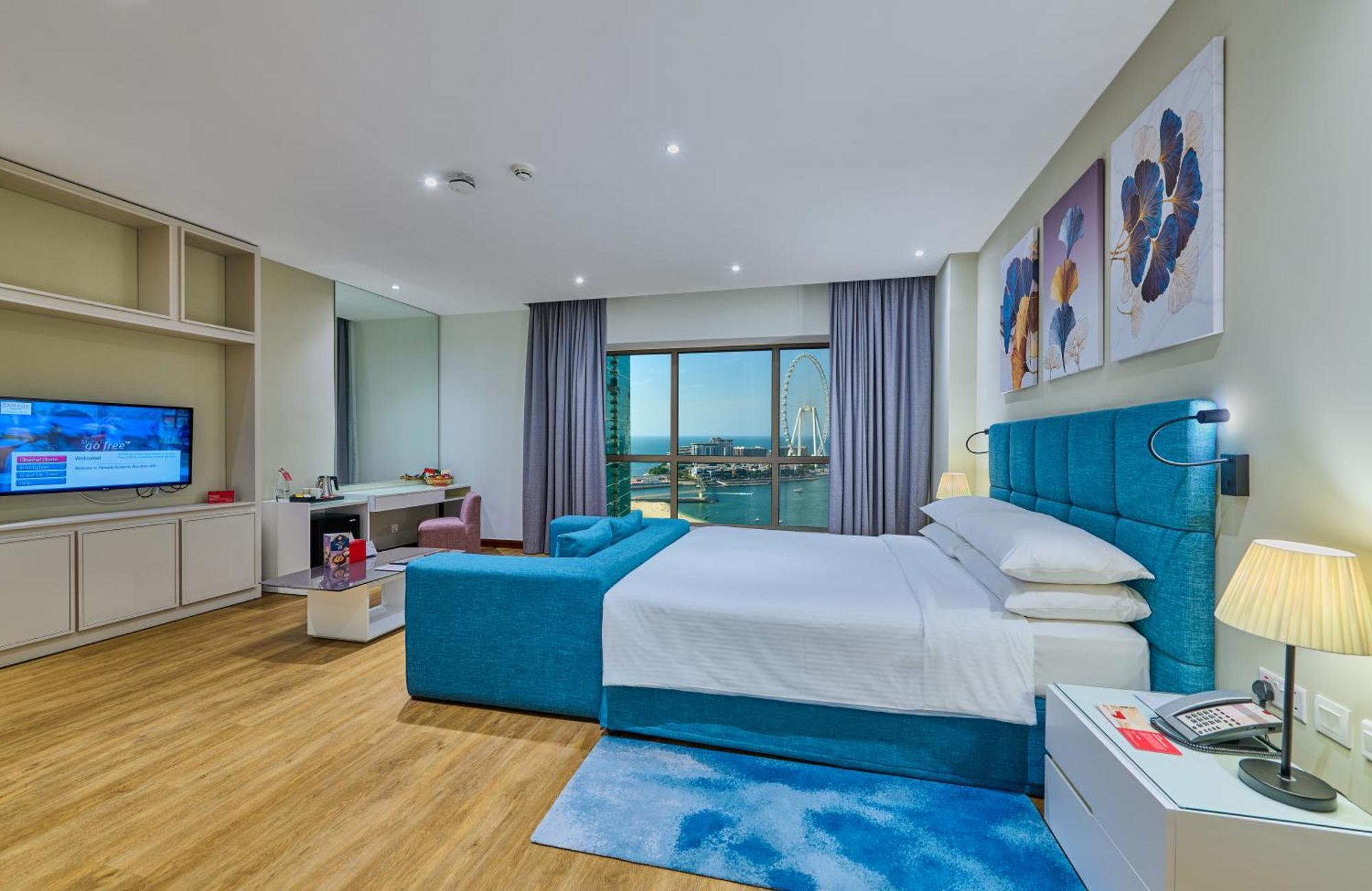 Deluxe Kamer met Kingsize Bed en Uitzicht over de Stad