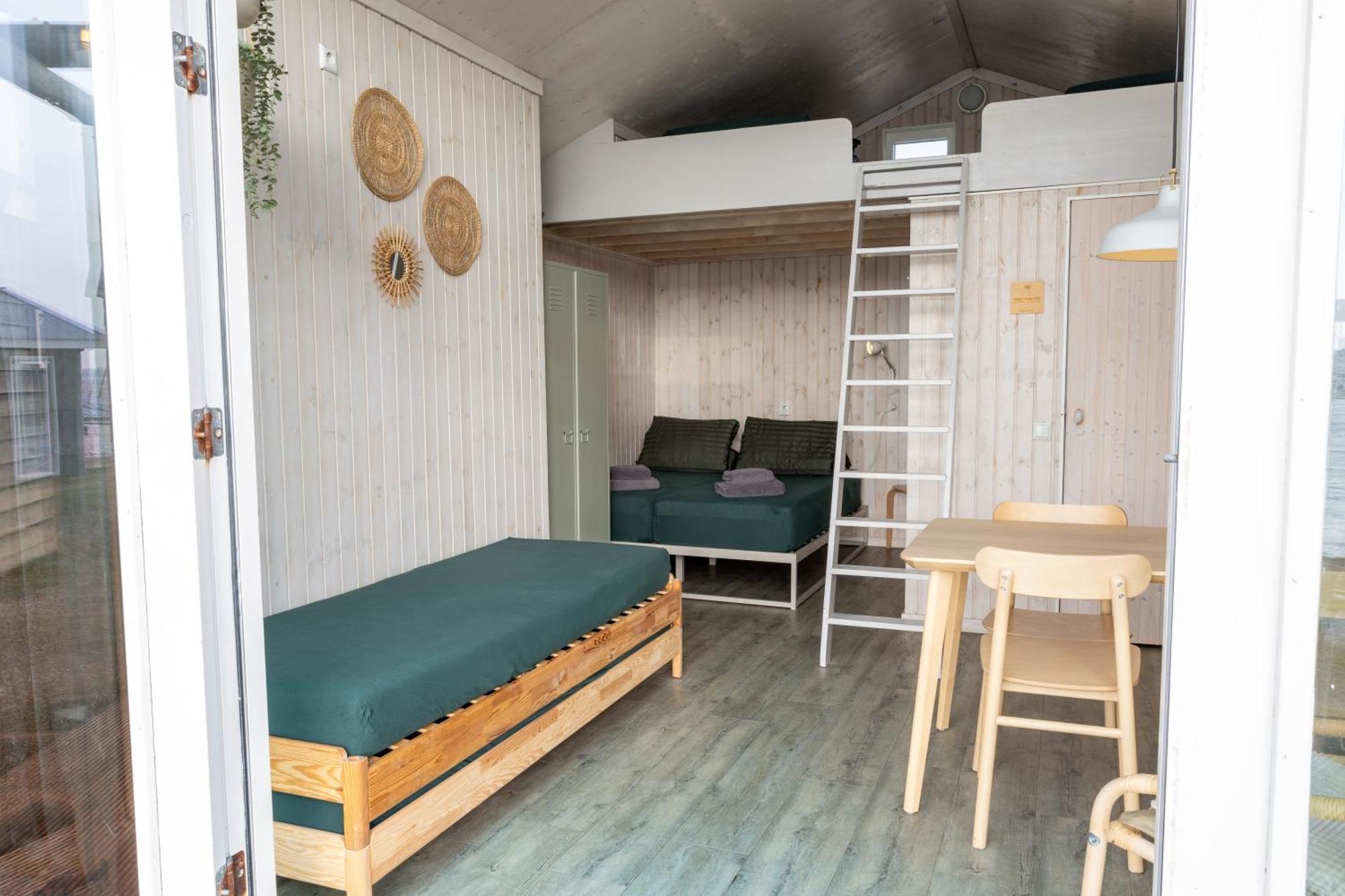 5-persoons Beachlodge met meerzicht