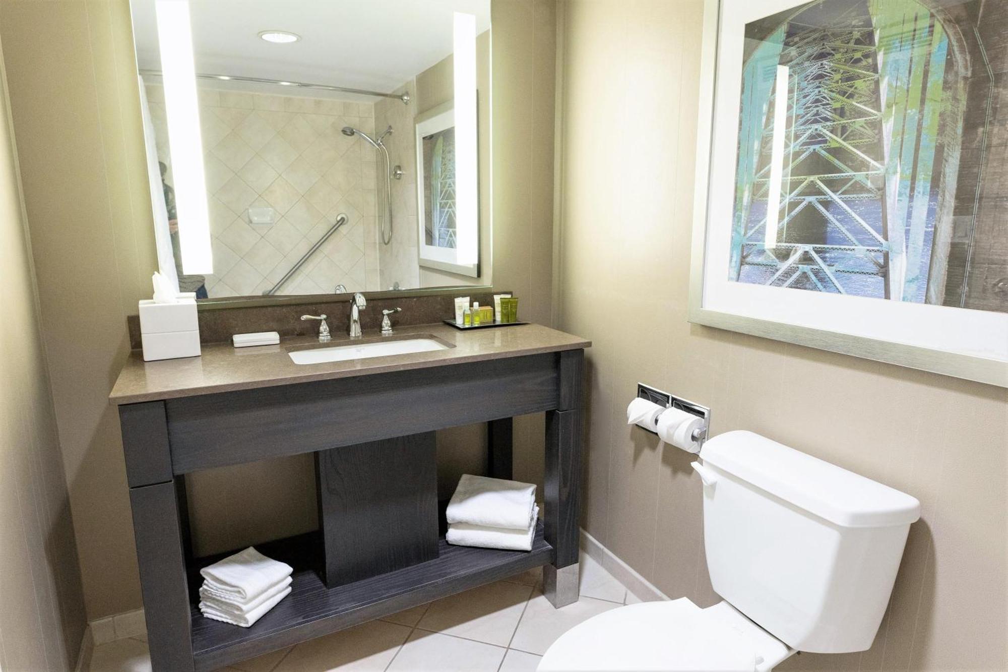Kamer met 2 Queensize Bedden en Douche
