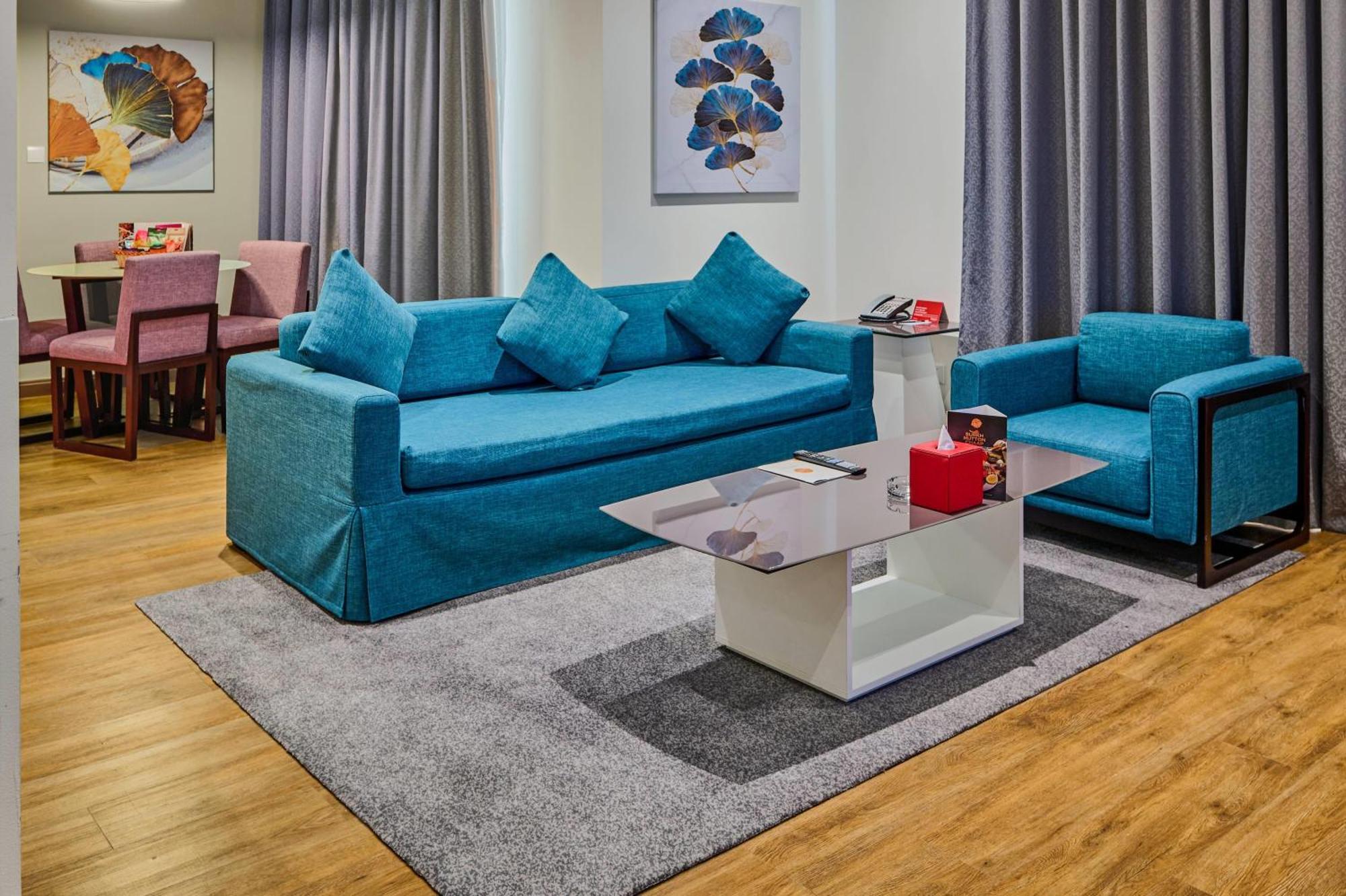 Suite met 1 Slaapkamer en Kingsize Bed - Uitzicht op de Stad