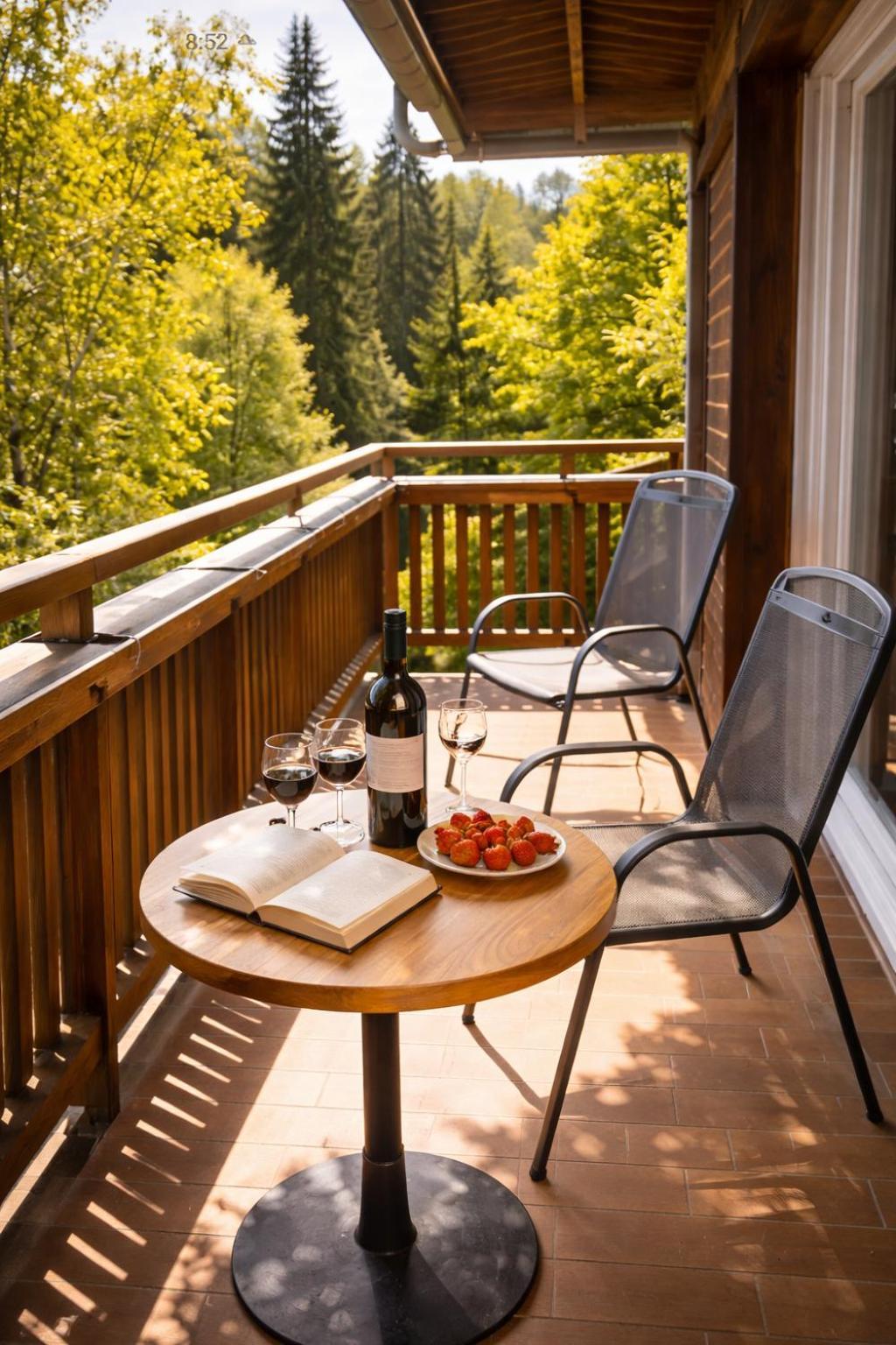 Einzelzimmer mit Balkon