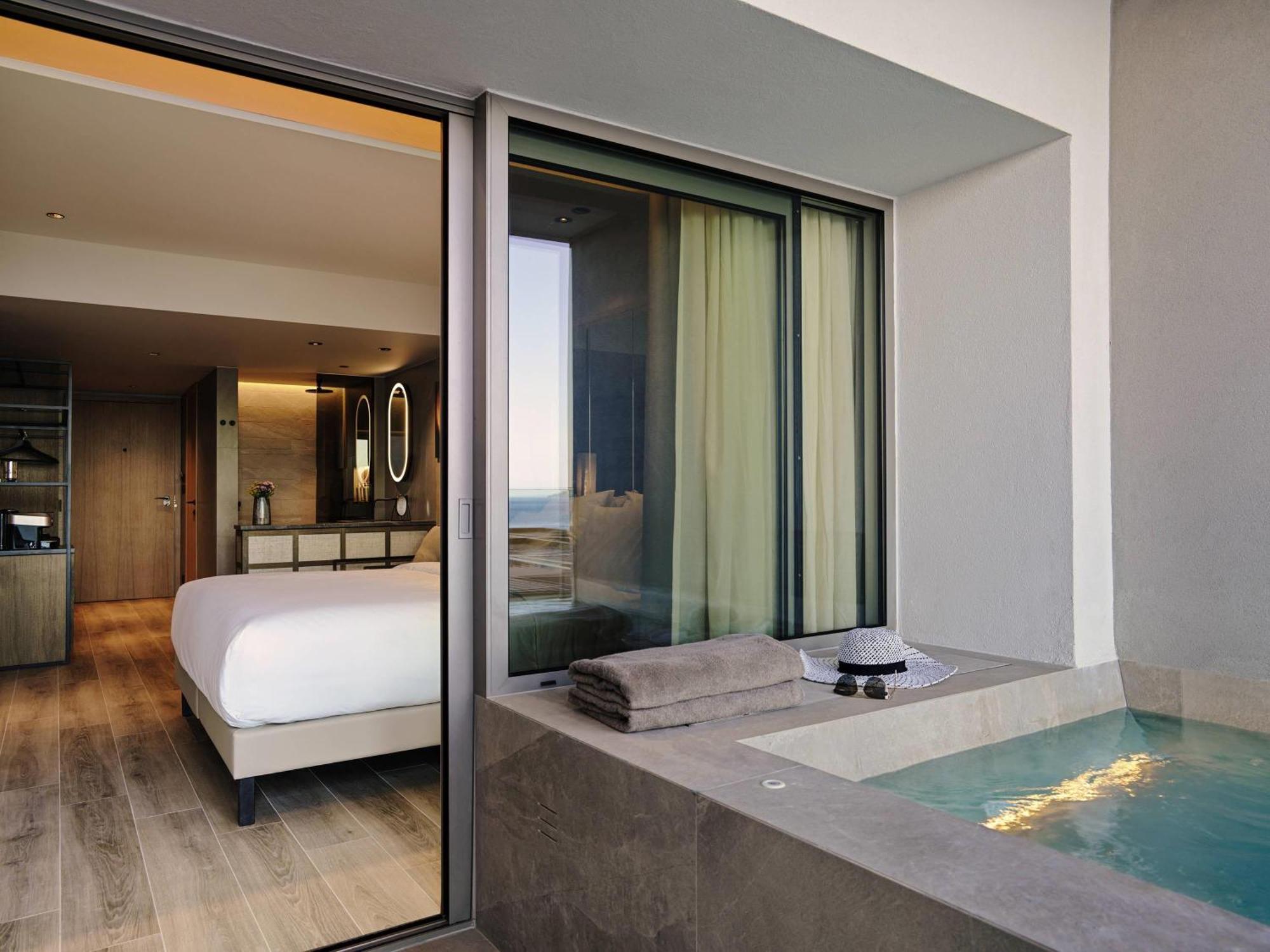 Deluxe Retreat Plunge Pool Atrium View