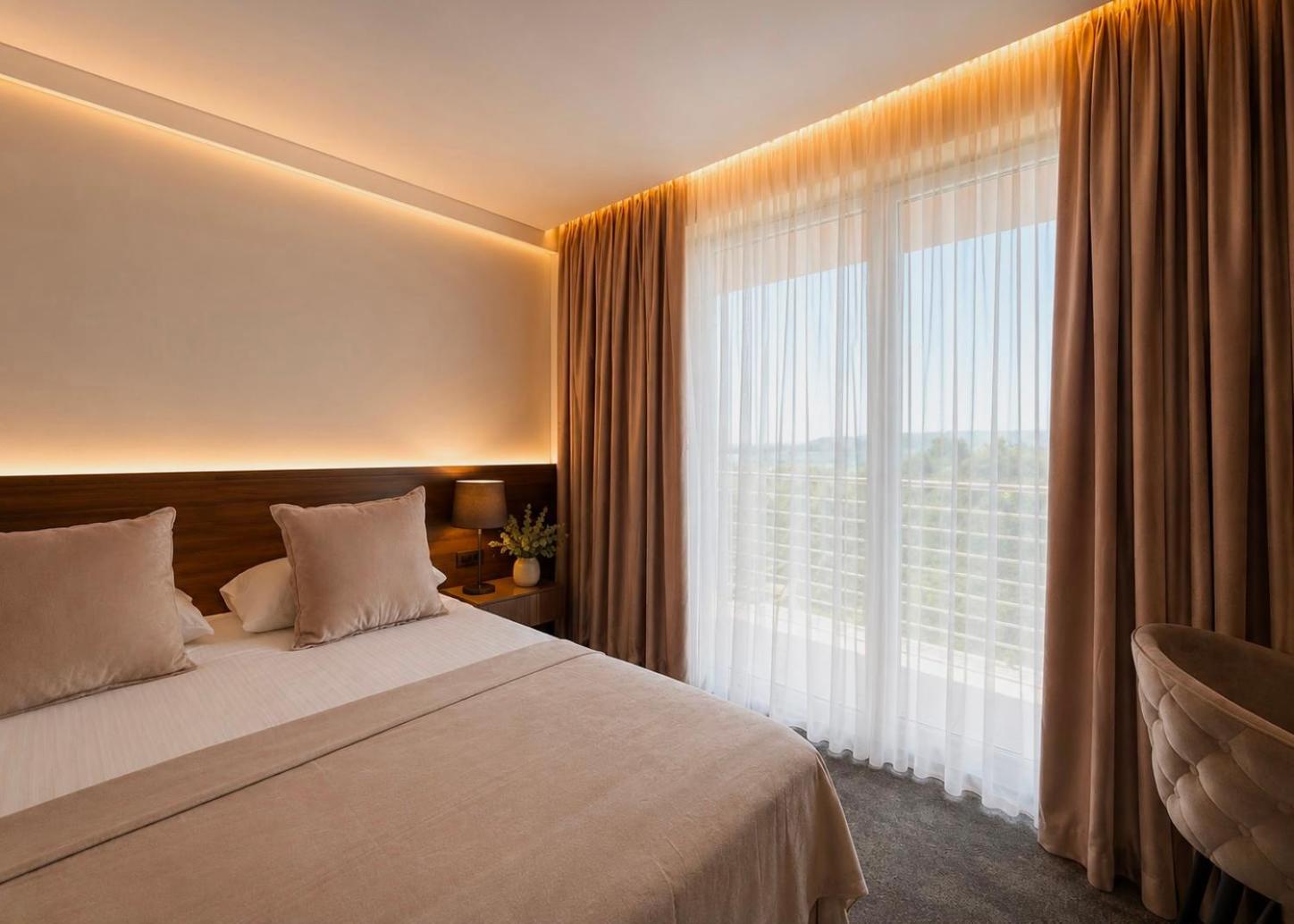 Apartment mit 1 Schlafzimmer und Meerblick