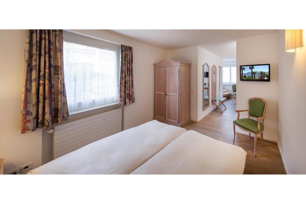 Budget Doppel- oder Zweibettzimmer mit Bergblick