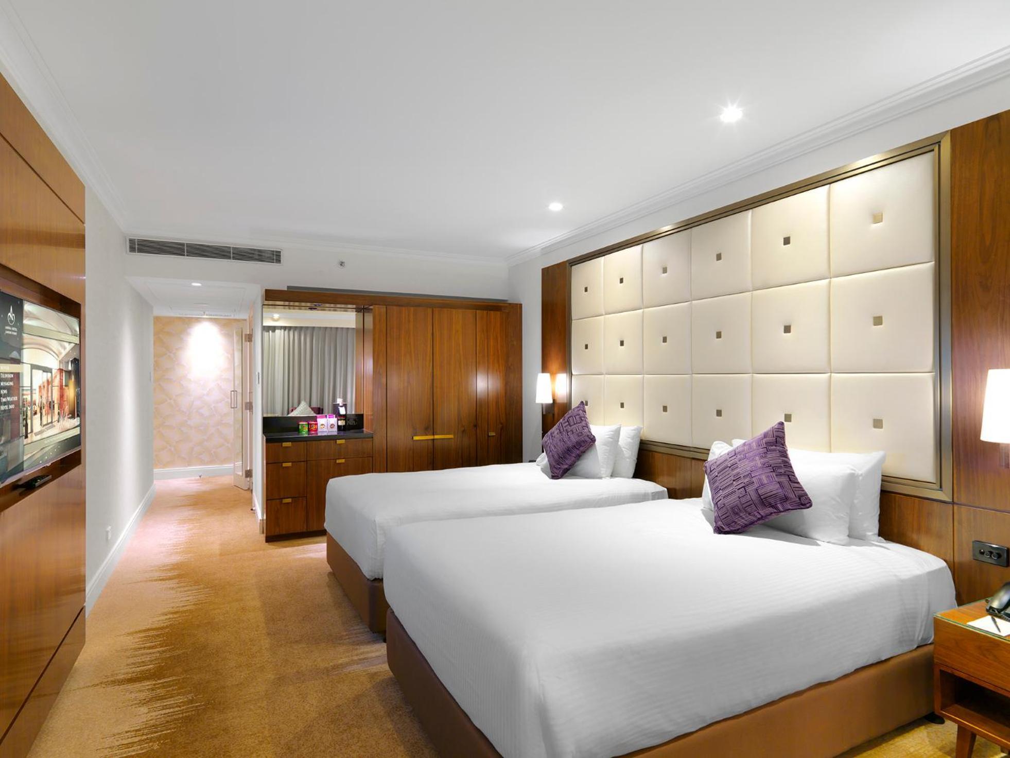 Deluxe Tweepersoonskamer met 2 Aparte Bedden en Toegang tot de Club Lounge