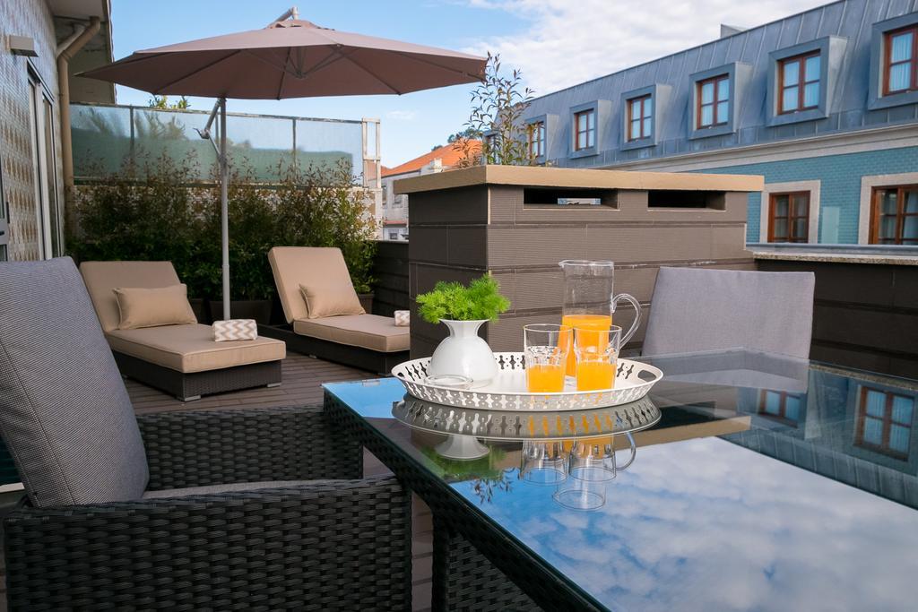Tweepersoonskamer met 1 of 2 Bedden en een Terras