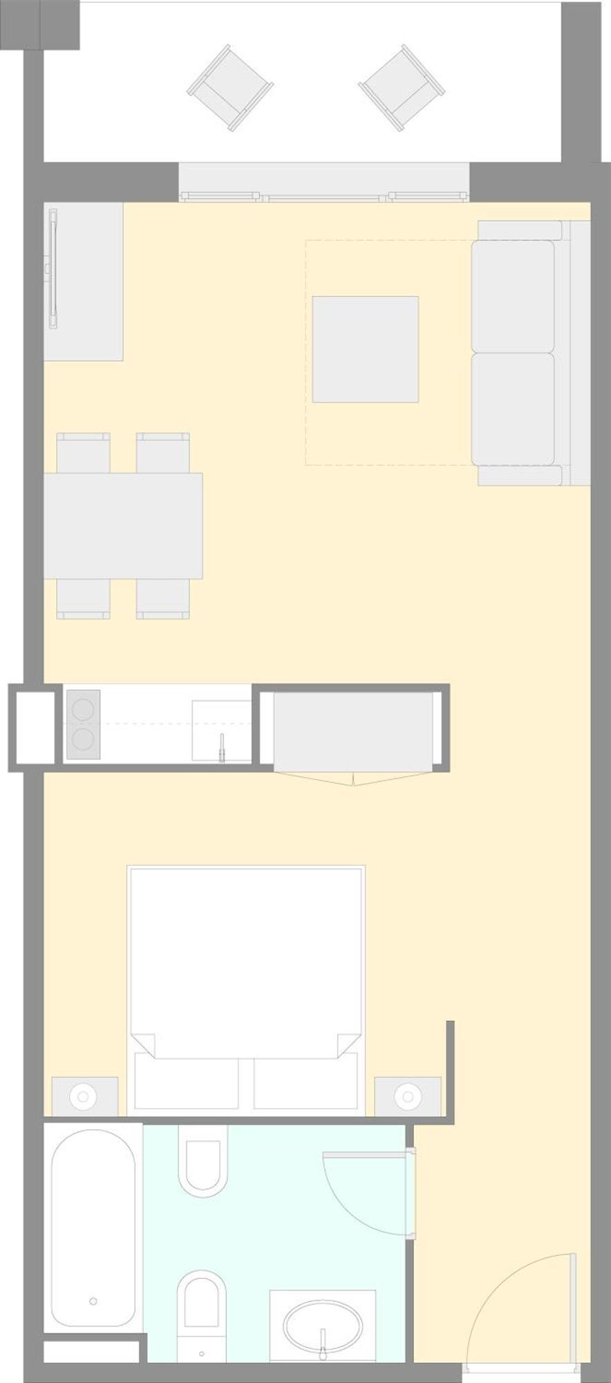 Appartement avec Balcon - Vue sur Montagne