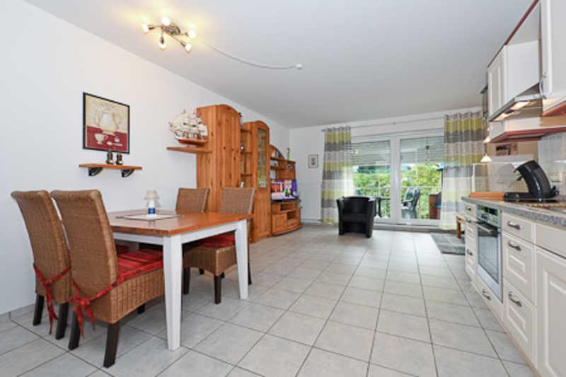 Apartment mit 2 Schlafzimmern und Dusche
