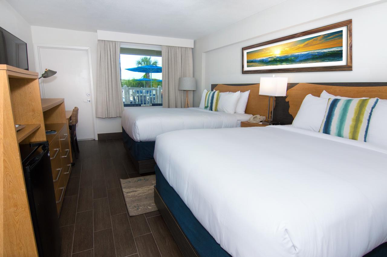 Queen Room with Two Queen Beds- Pool View