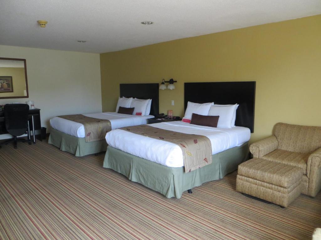 Studio with Two Queen Beds and Sofa Bed - Mobility Access/Non-Smoking