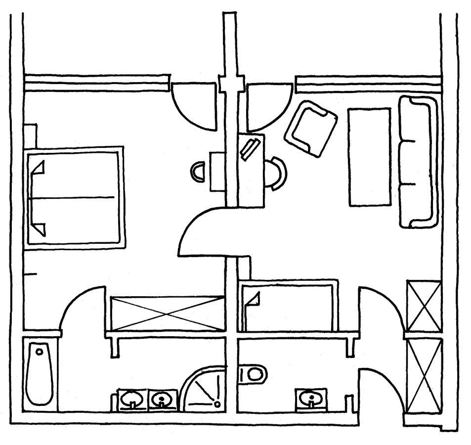 Suite mit Terrasse - Nebengebäude