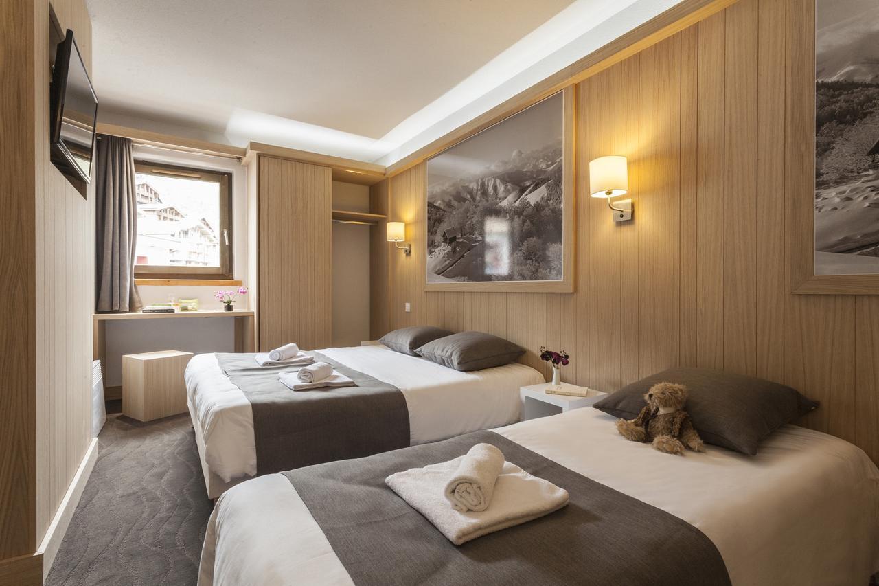 Familiekamer met Uitzicht op de Bergen