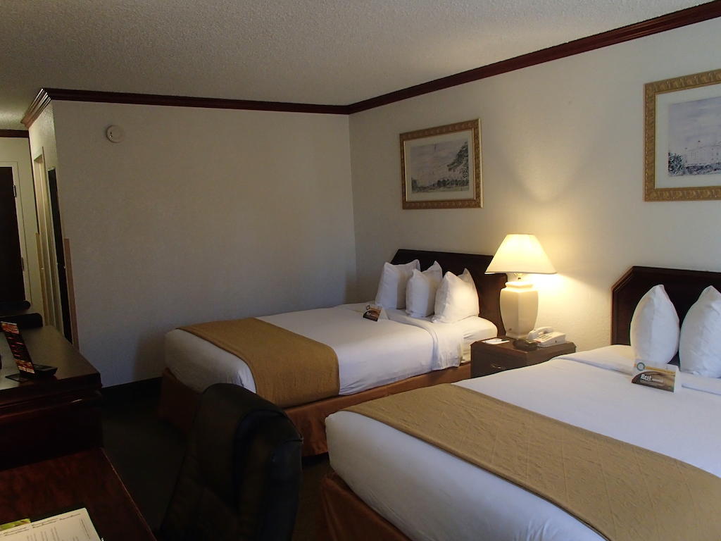 Double Room Two Double Beds Disability Access or Non-Smoking