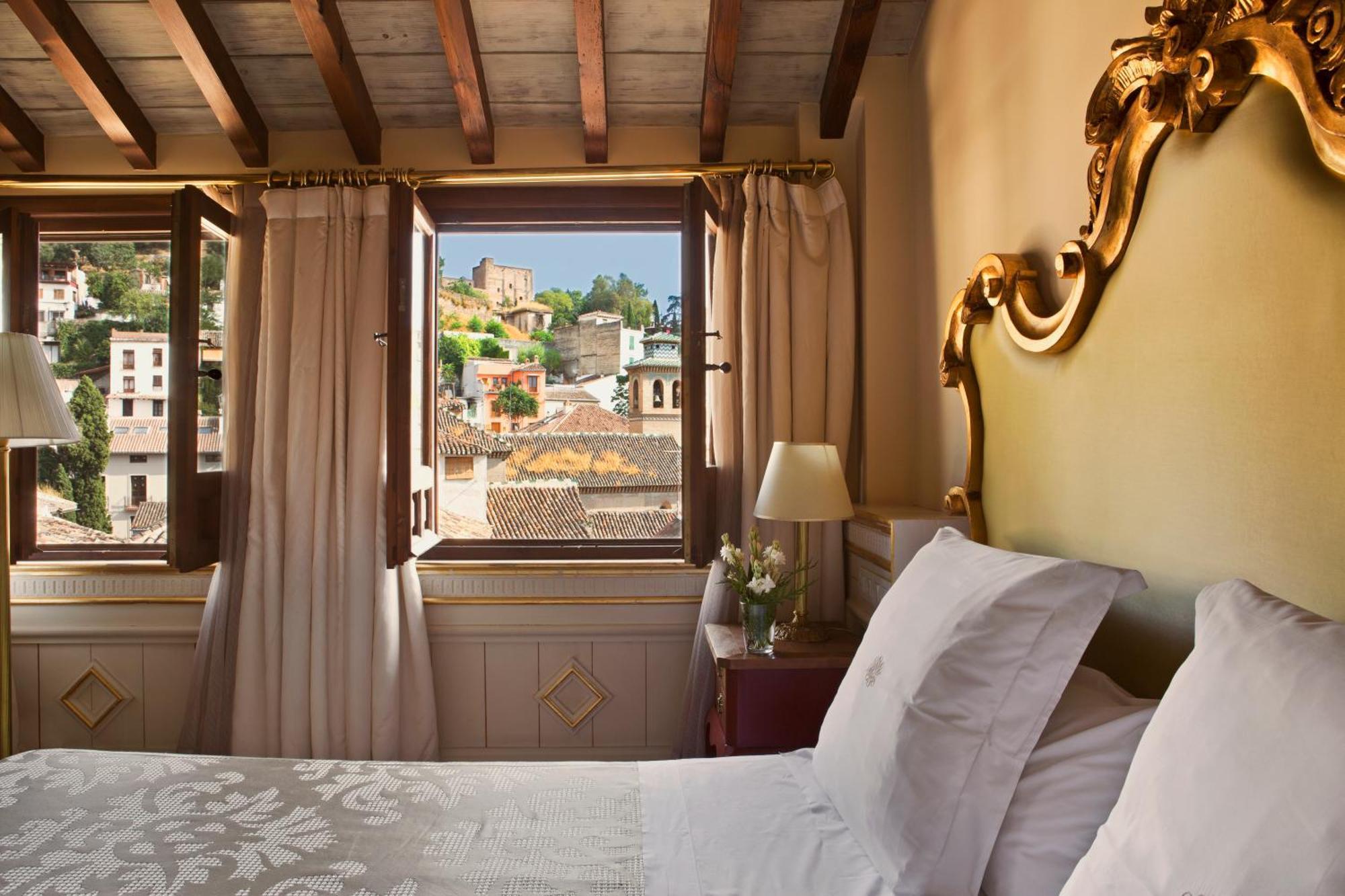Deluxe Kamer met Uitzicht op het Alhambra