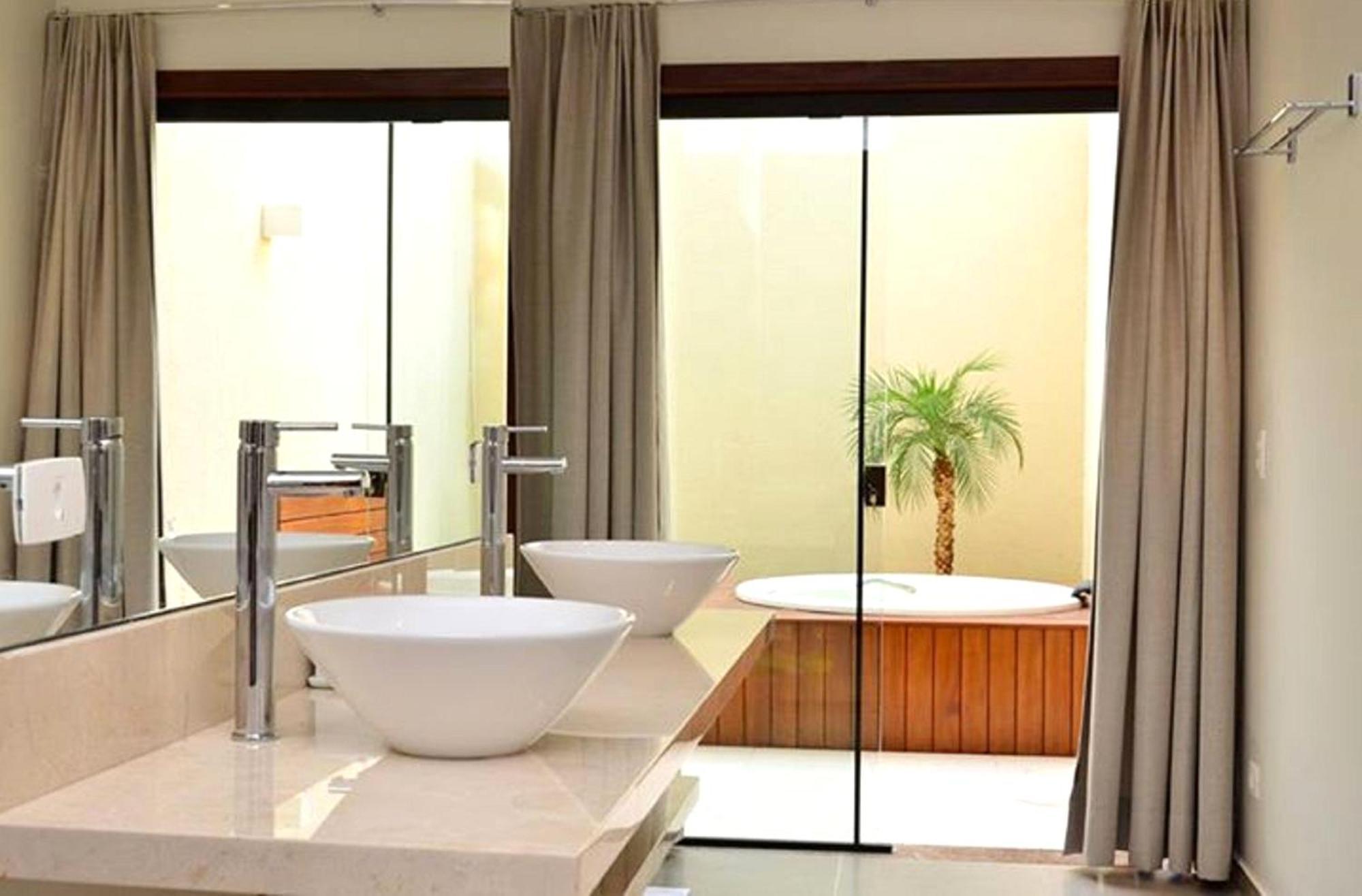 Quarto Duplo Deluxe com Vista do Jardim