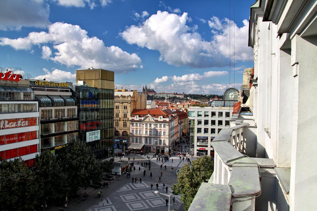 Junior Suite mit Blick auf den Wenzelsplatz