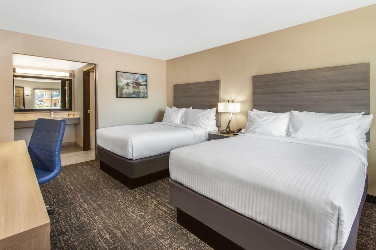 Double Room with Two Double Beds and Mobility/Hearing Impaired Access - Non-Smoking
