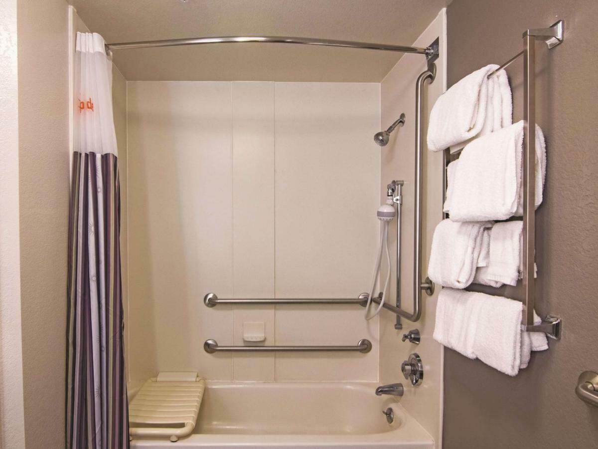 Double Room with Two Double Beds and Courtyard View - Mobility and Hearing Impaired Access/Non-Smoking
