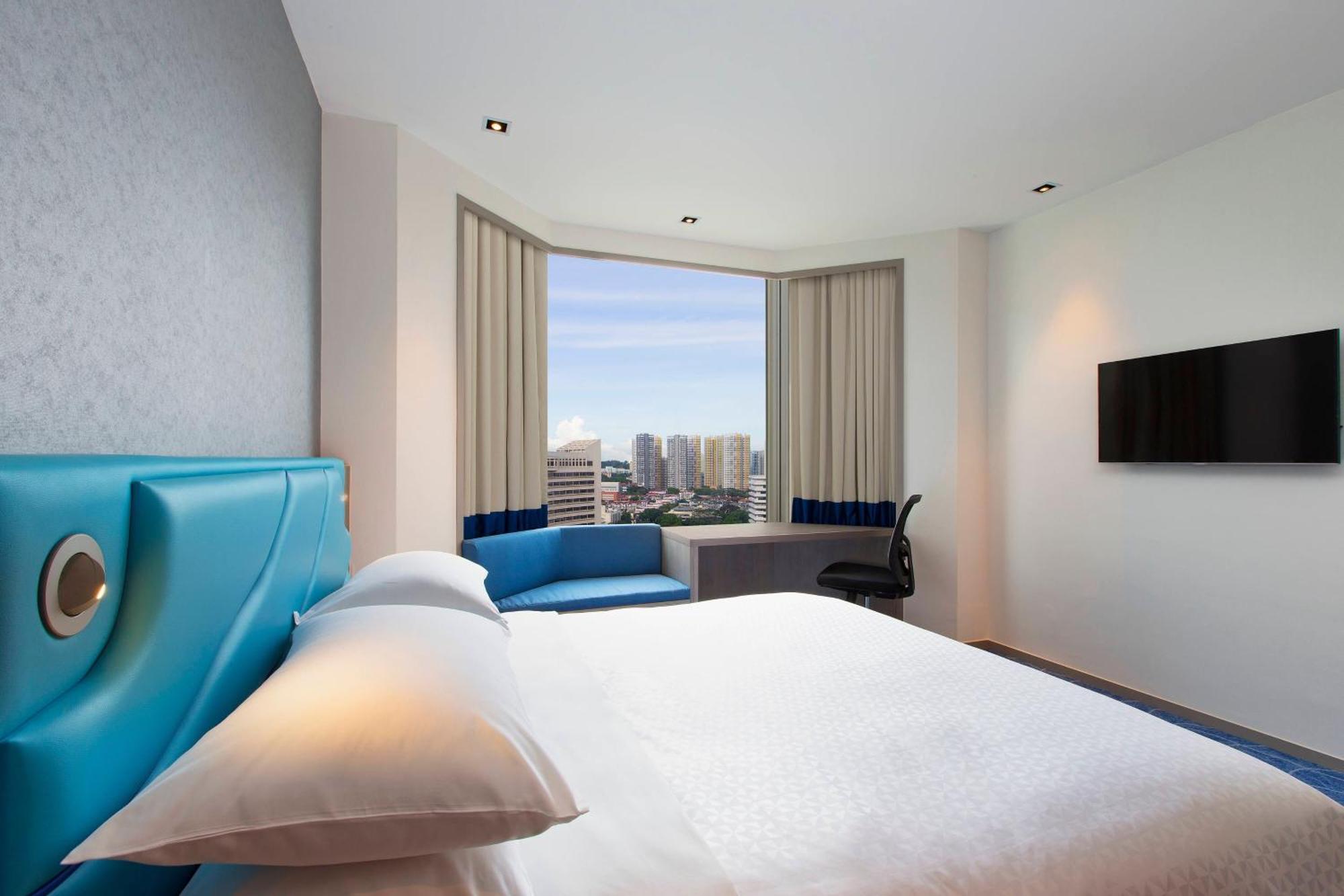 Deluxe Kamer met 1 Kingsize Bed en Uitzicht op de Stad
