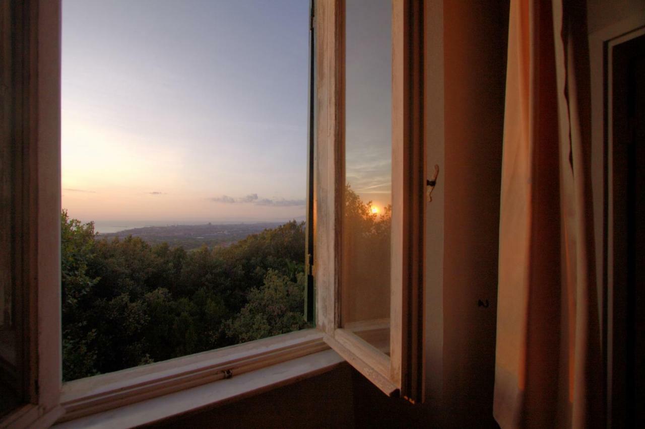 Standard Zweibettzimmer mit Meerblick und eigenem externen Bad